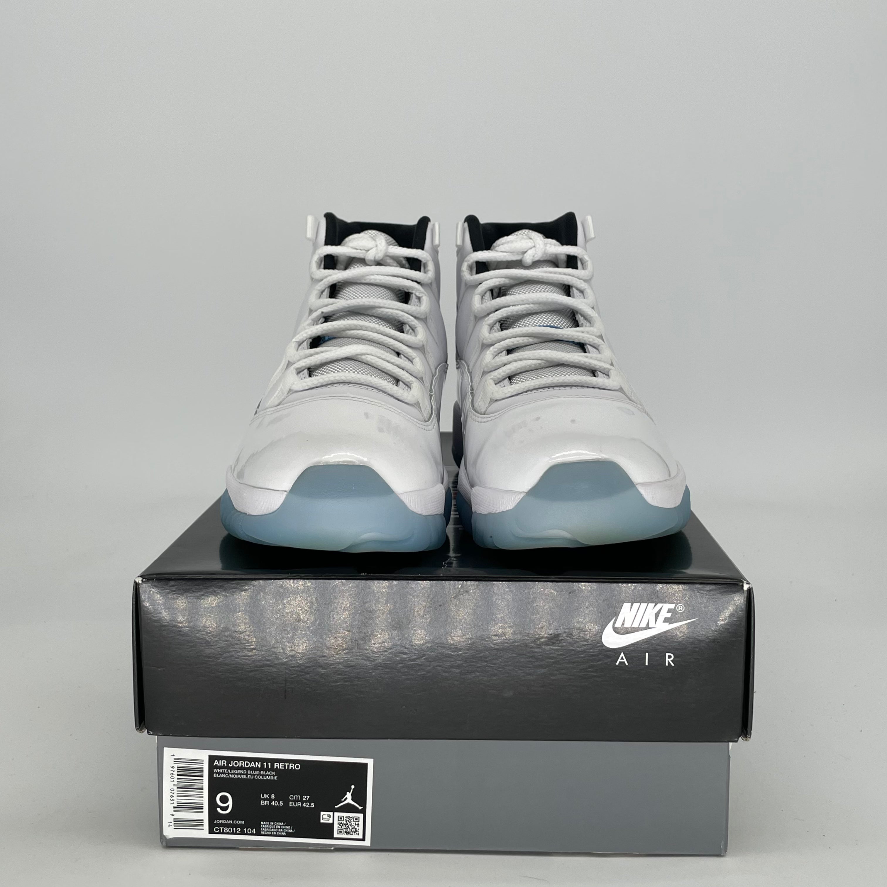 AIR JORDAN 11 LEGEND BLUE CT8012-104 SIZE 9/10.5W