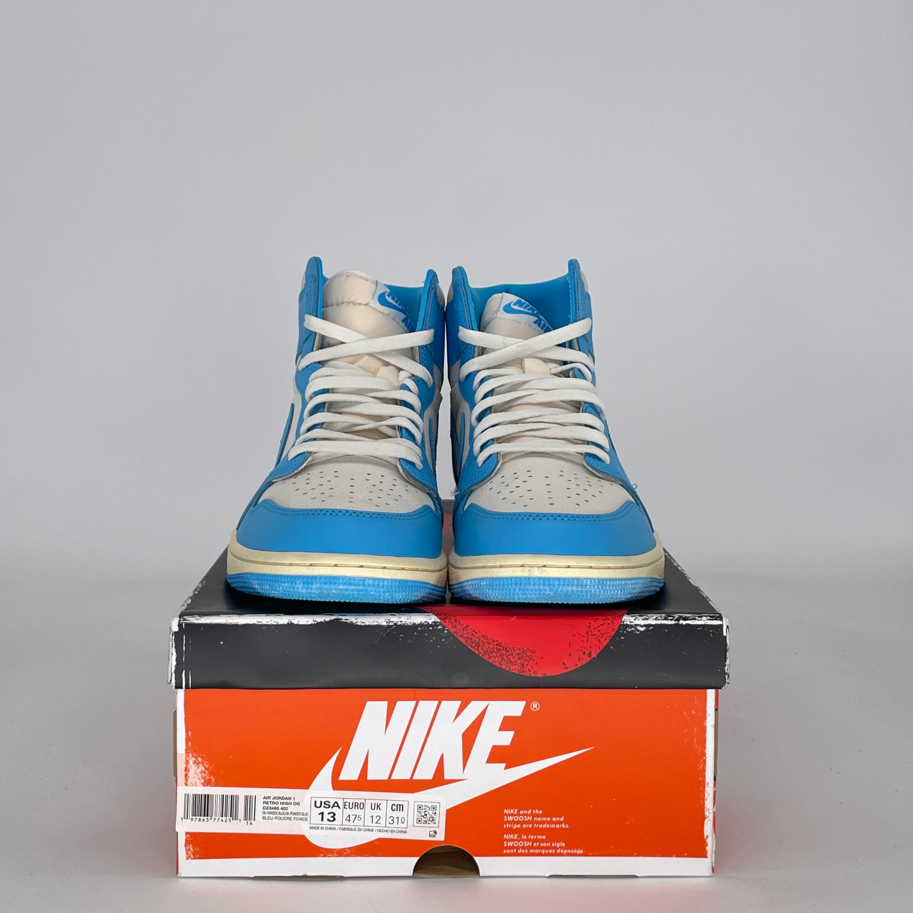 AIR JORDAN 1 UNC REIMAGINED DZ5485-402 SIZE 13/14.5W