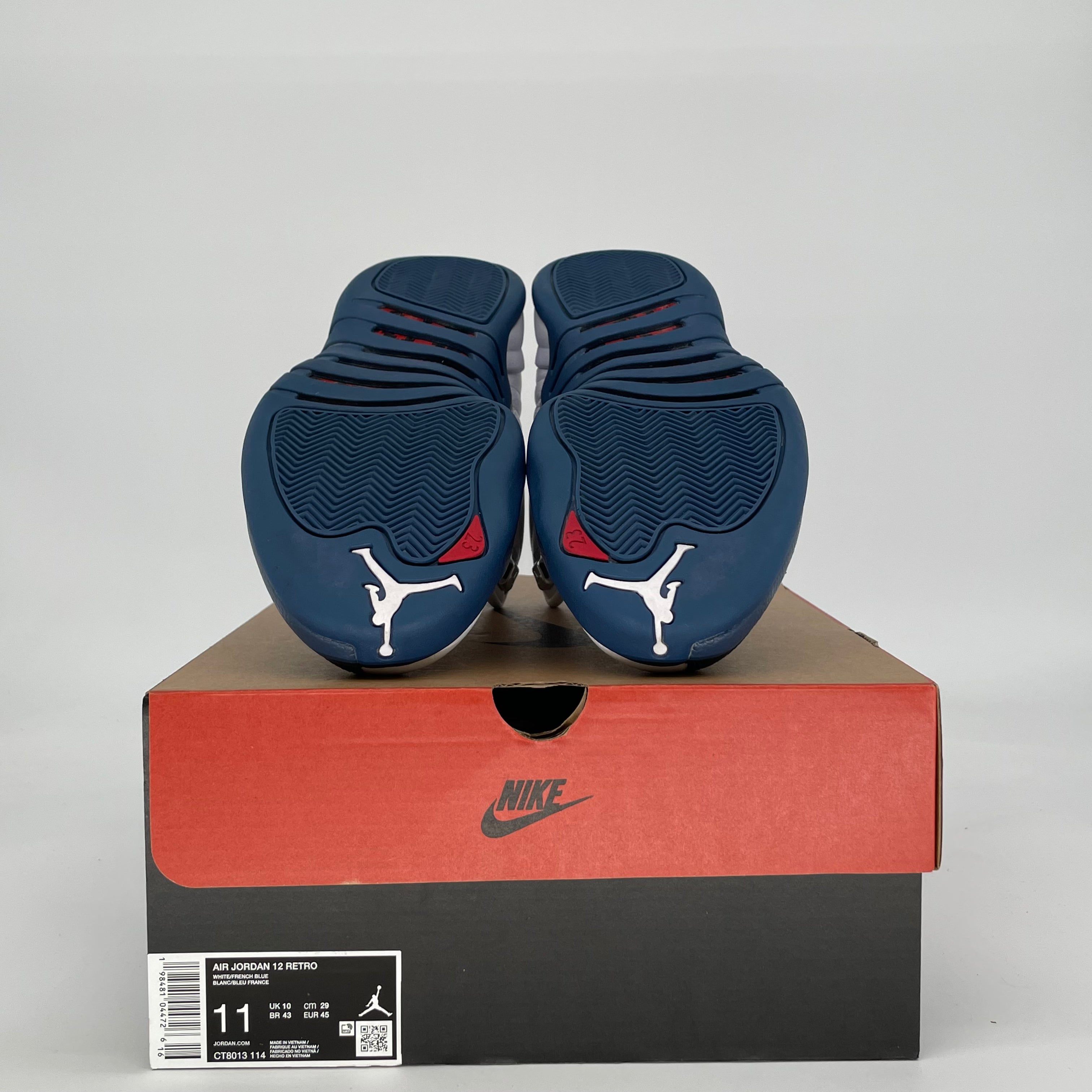 AIR JORDAN 12 FRENCH BLUE CT8013-114 SIZE 11/12.5W