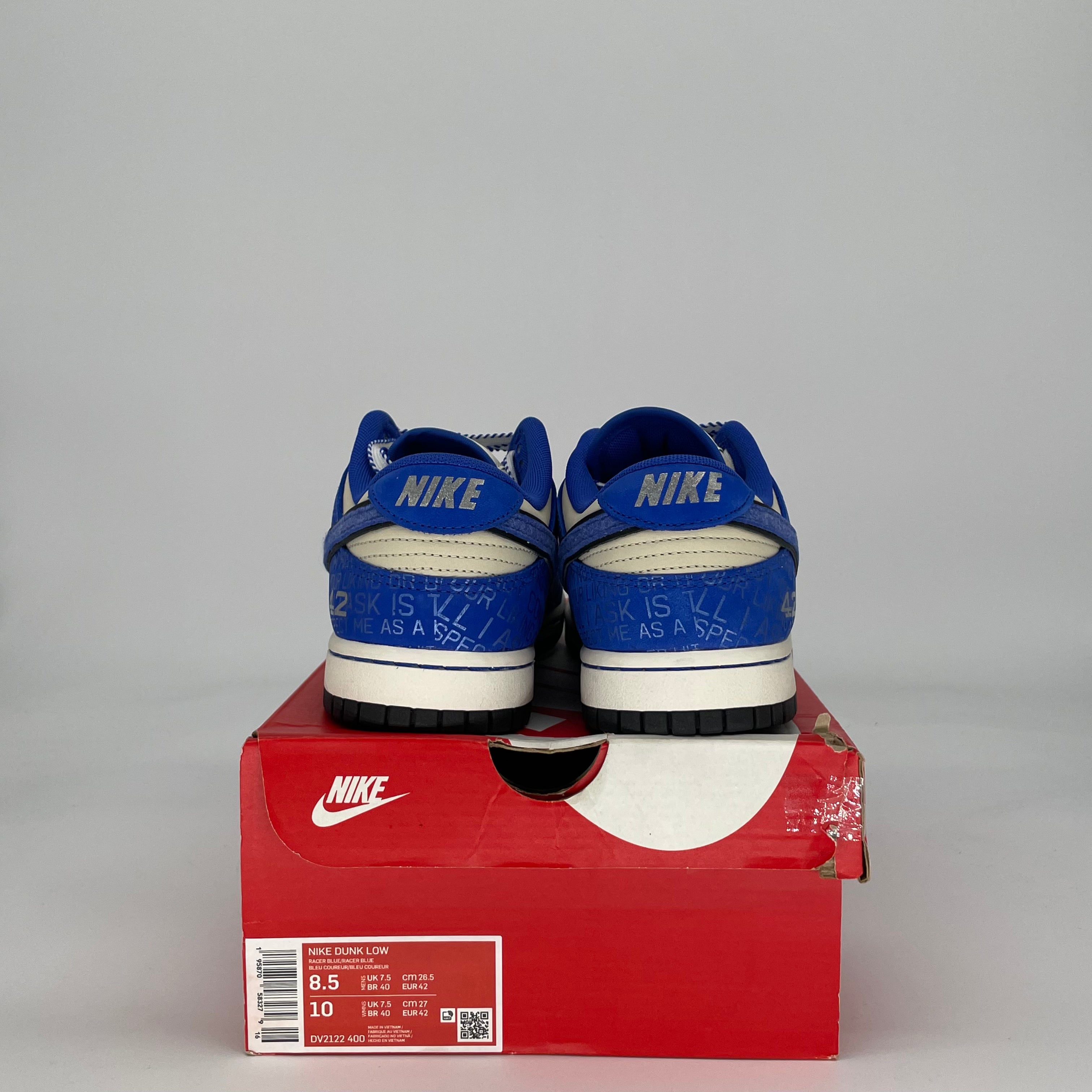 NIKE DUNK LOW JACKIE ROBINSON DV2122-400 SIZE 8.5/10W