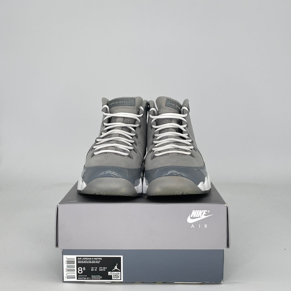 Jordan 9 Retro Cool Grey (2025)