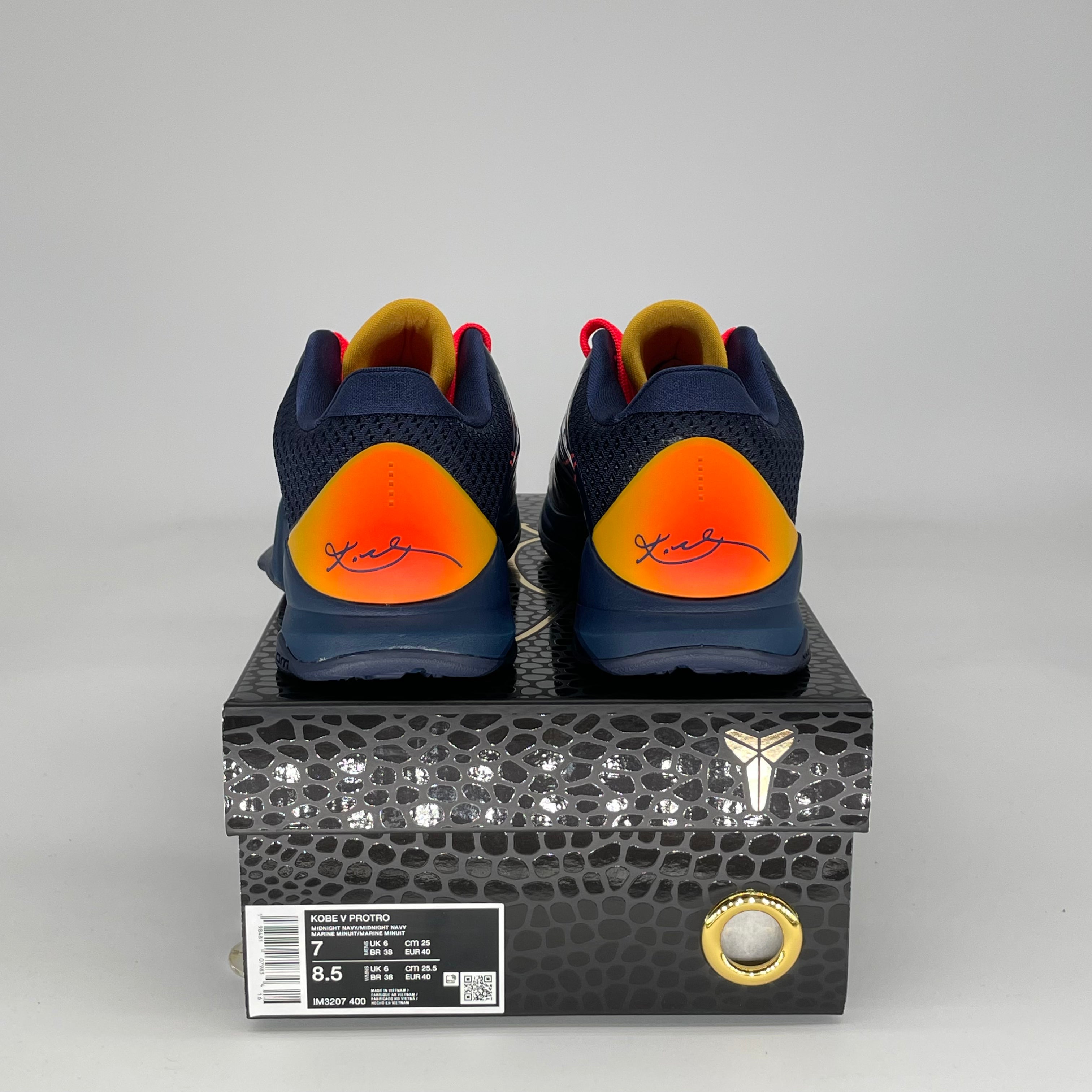 NIKE KOBE 5 PROTRO CAITLIN CLARK INDIANA FEVER IM3207-400 SIZE 7/8.5W
