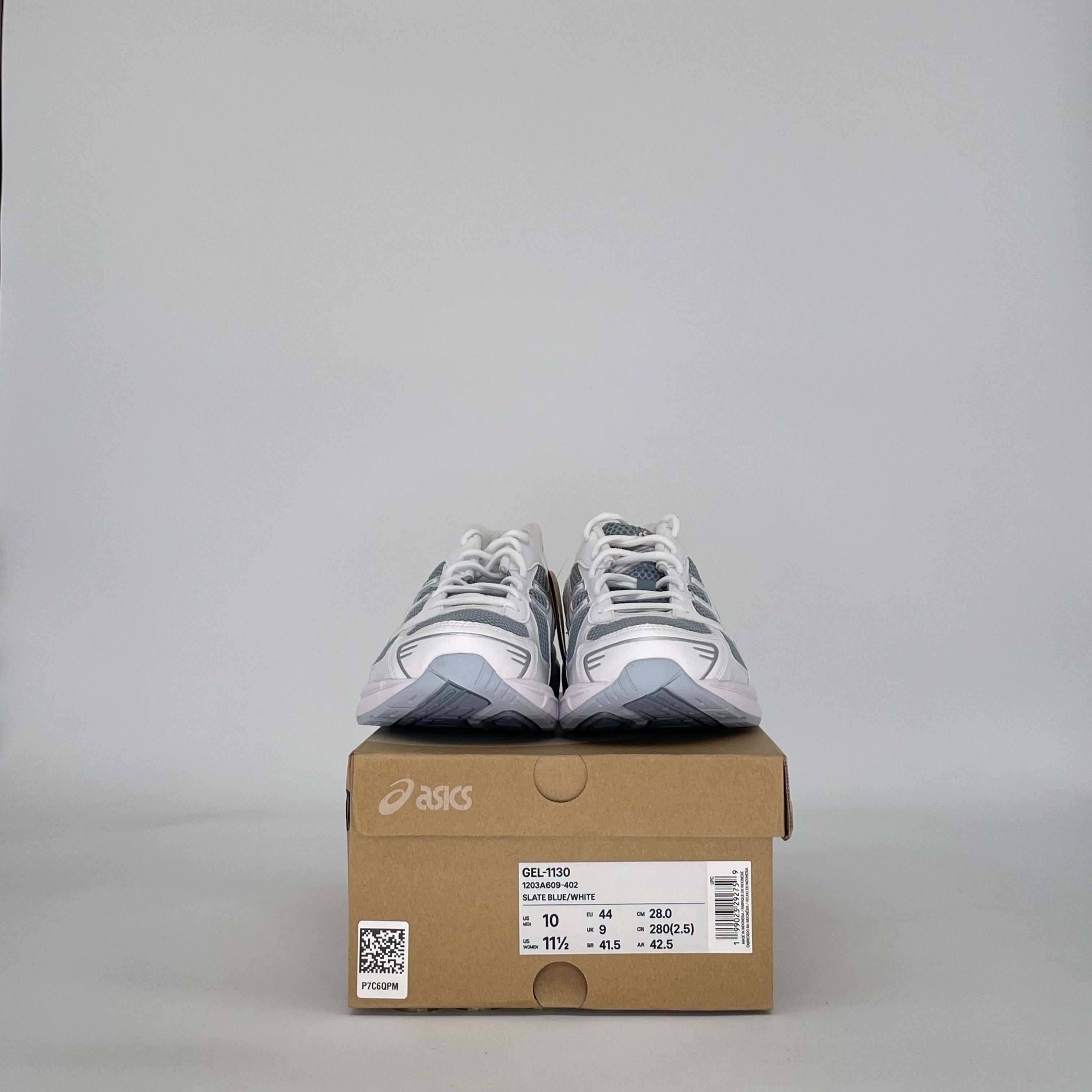 ASICS GEL-1130 SLATE BLUE/WHITE 1203A609-402 SIZE 10/11.5W