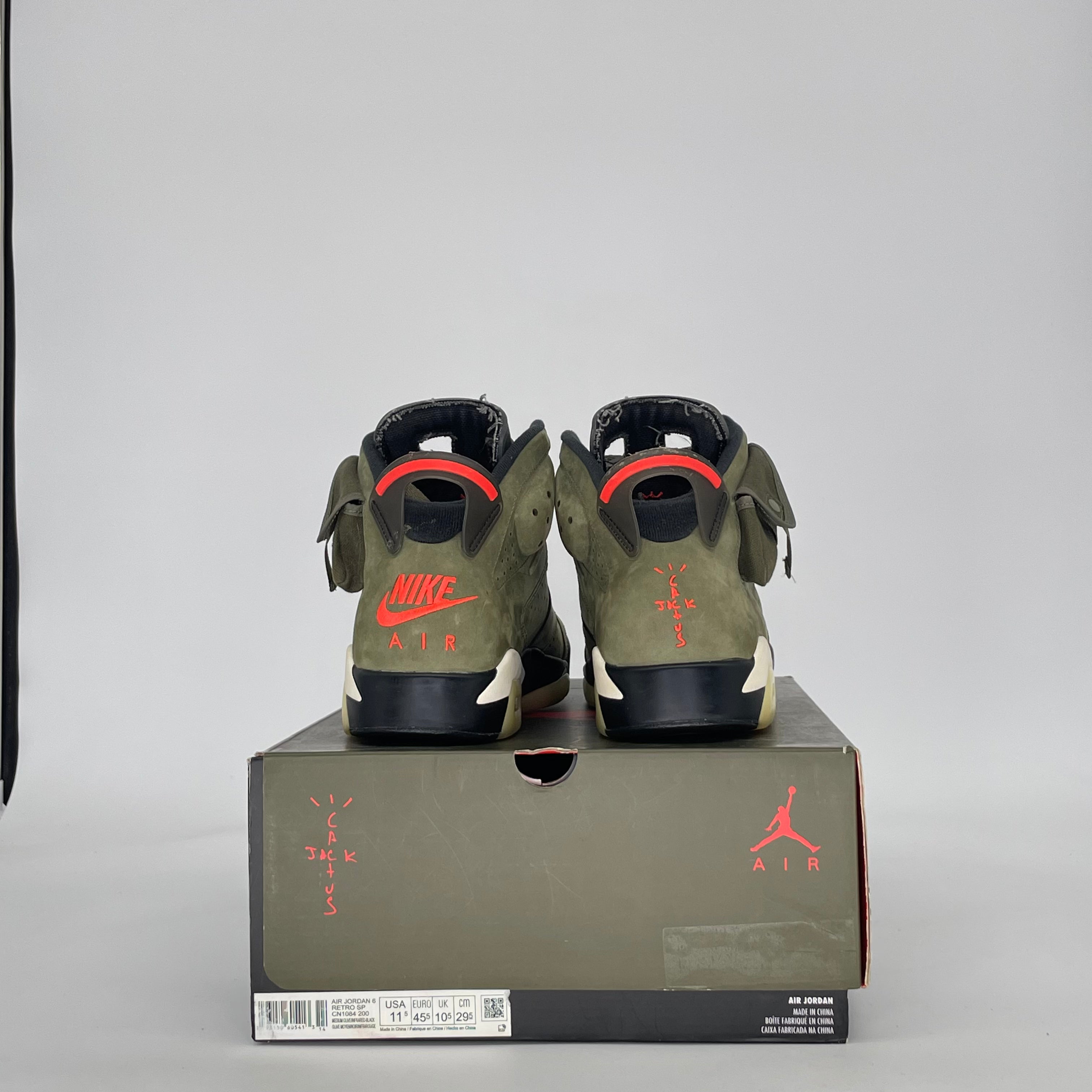 AIR JORDAN 6 TRAVIS SCOTT CN1084-200 SIZE 11.5/13W
