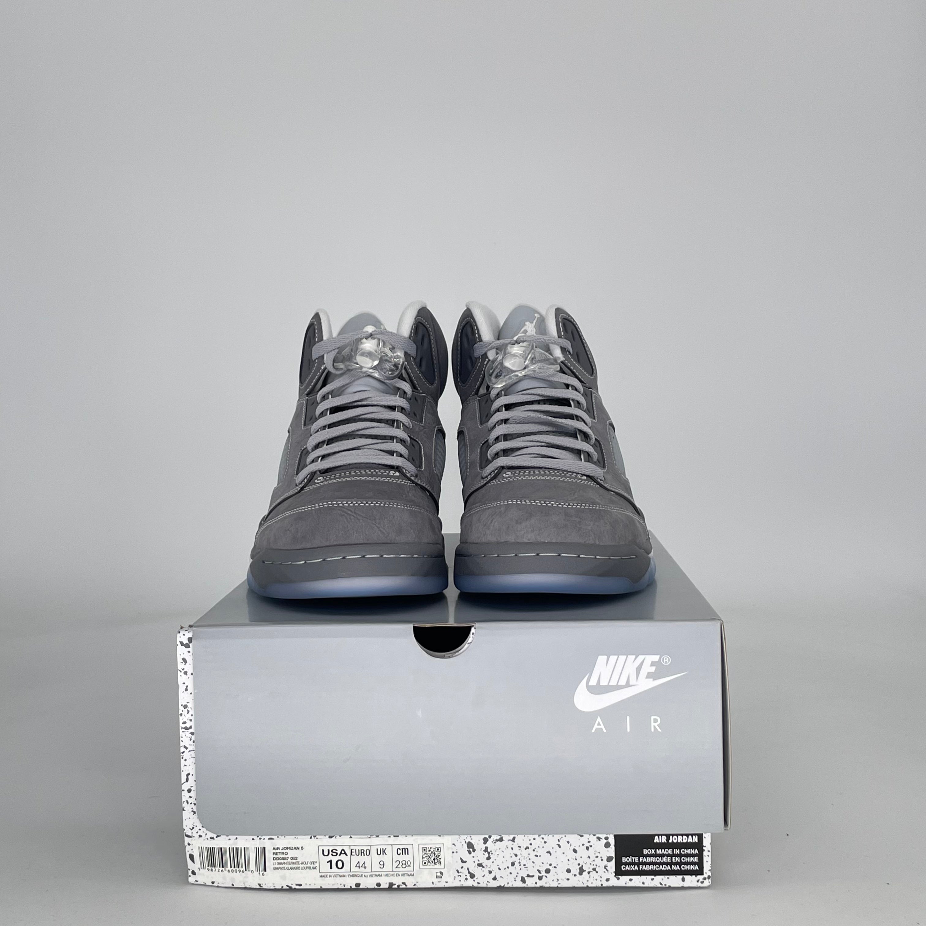 AIR JORDAN 5 WOLF GREY DD0587-002 SIZE 10/11.5W