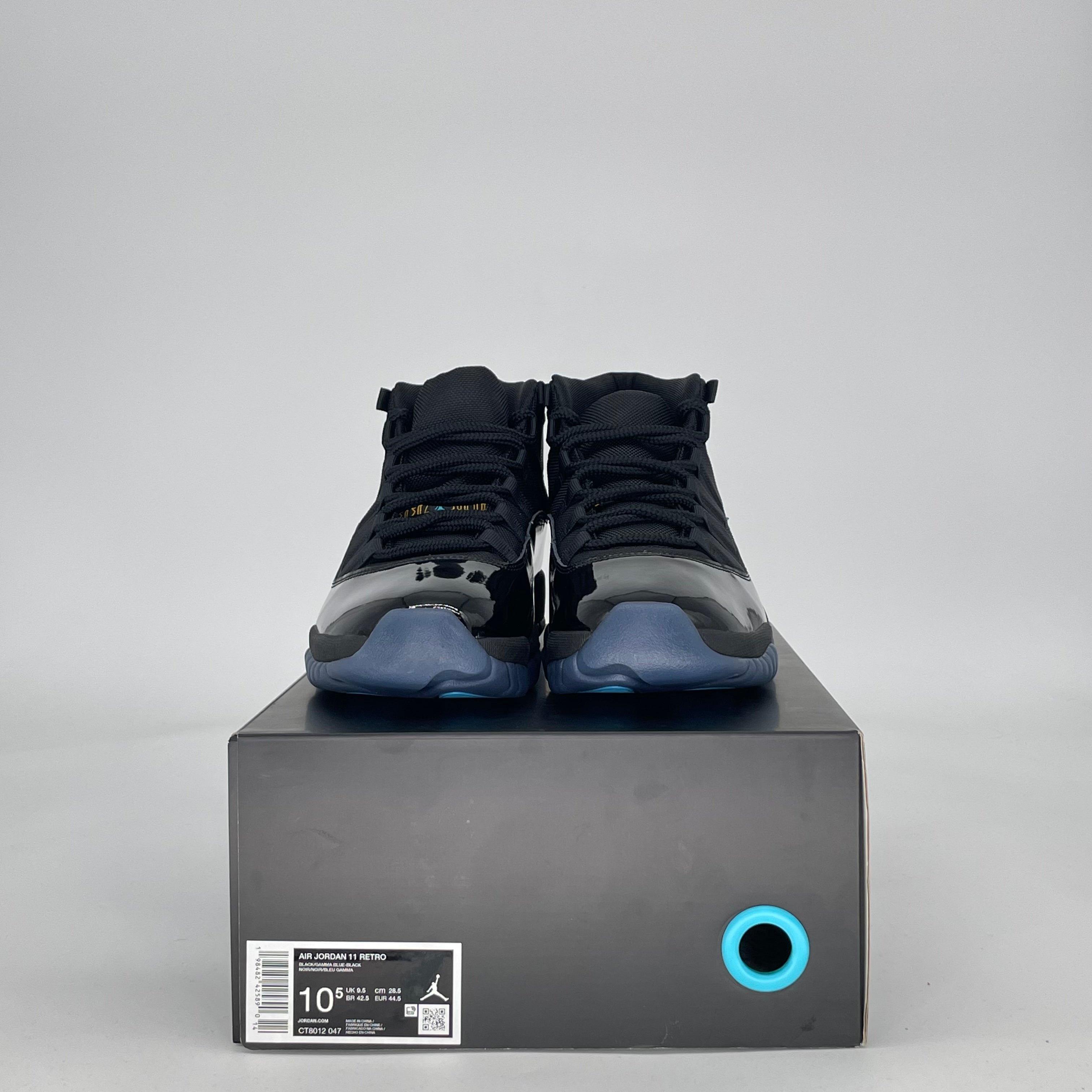 AIR JORDAN 11 GAMMA BLUE CT8012-047 SIZE 10.5/12W