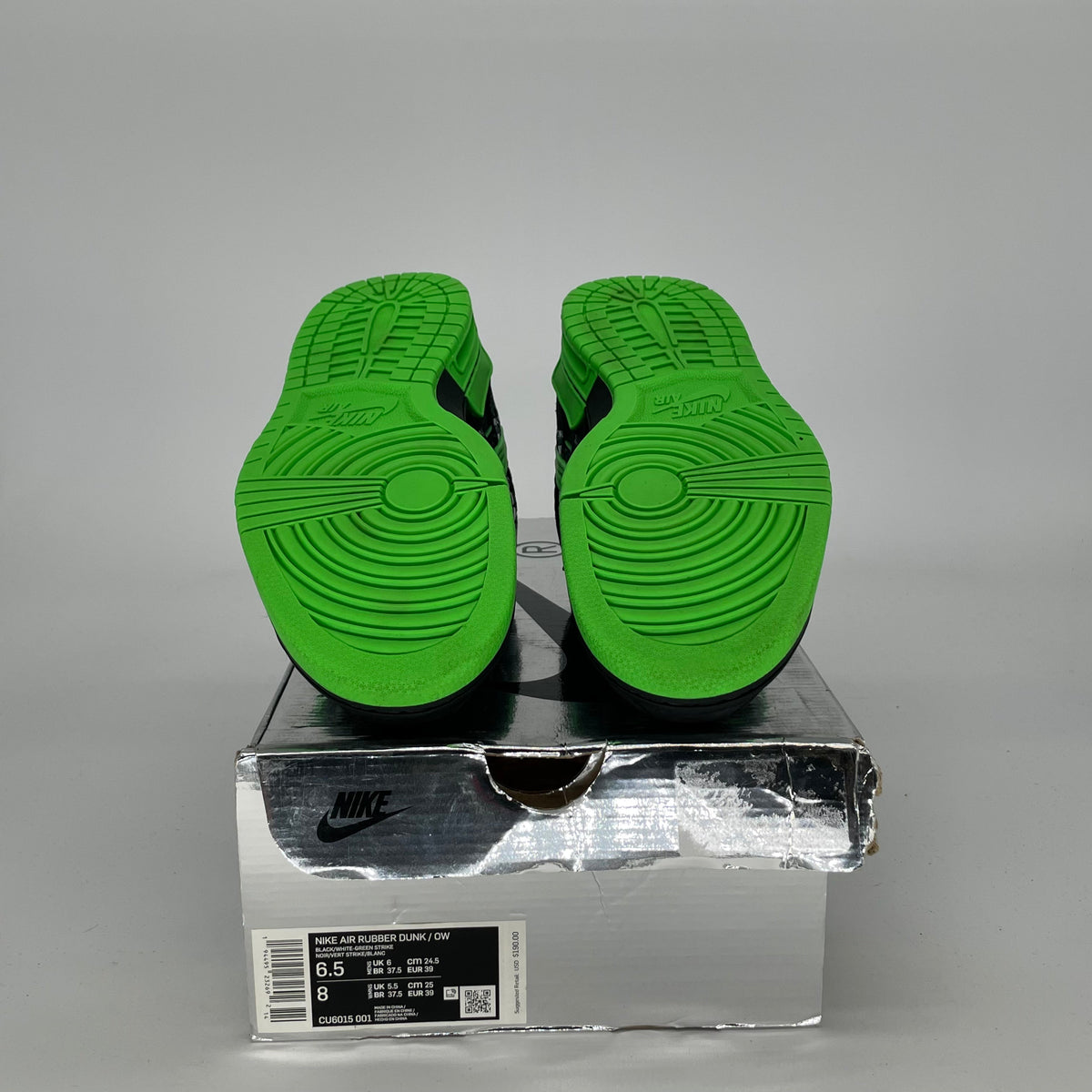Nike Air Rubber Dunk Off-White Green Strike