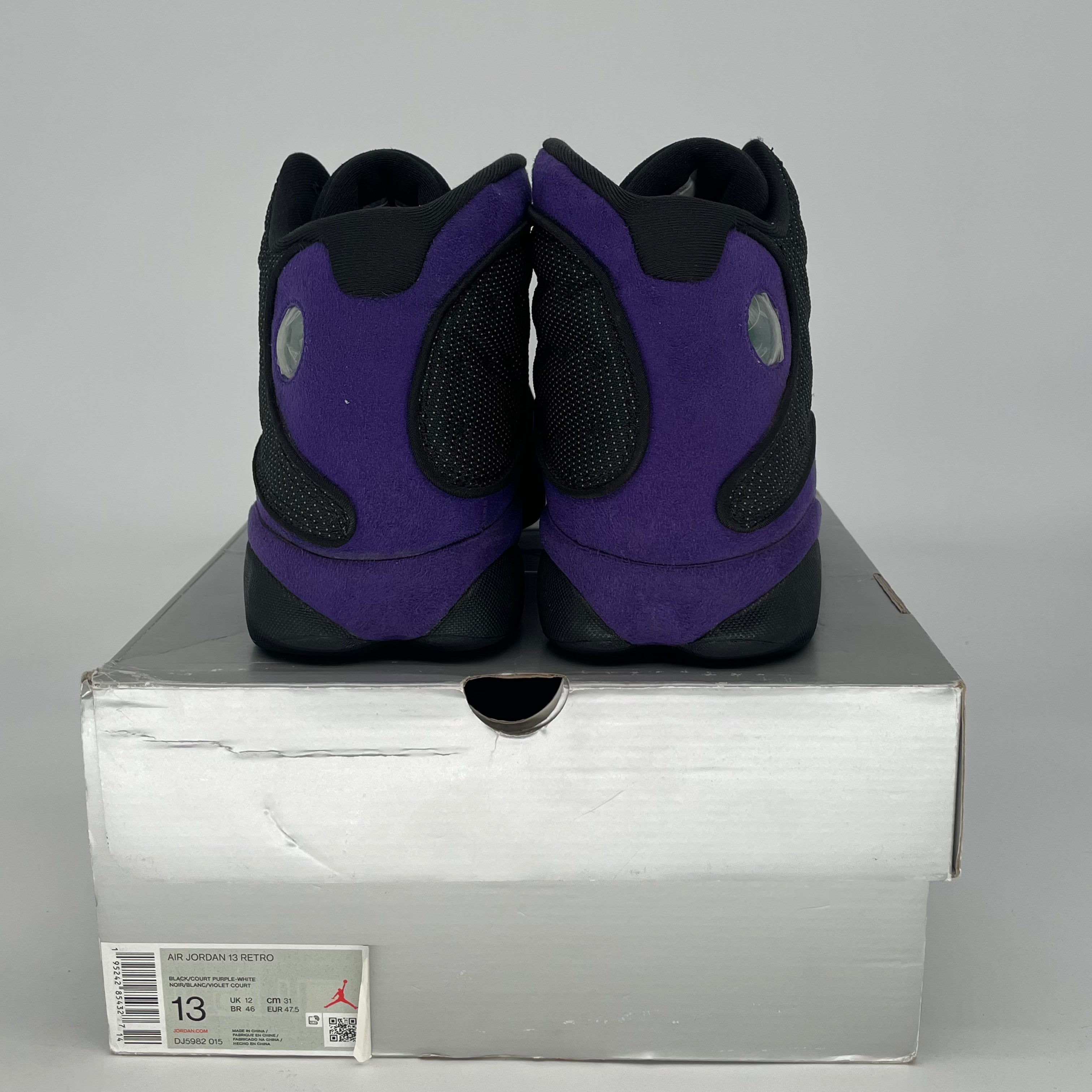 AIR JORDAN 13 COURT PURPLE DJ5982-015 SIZE 13/14.5W