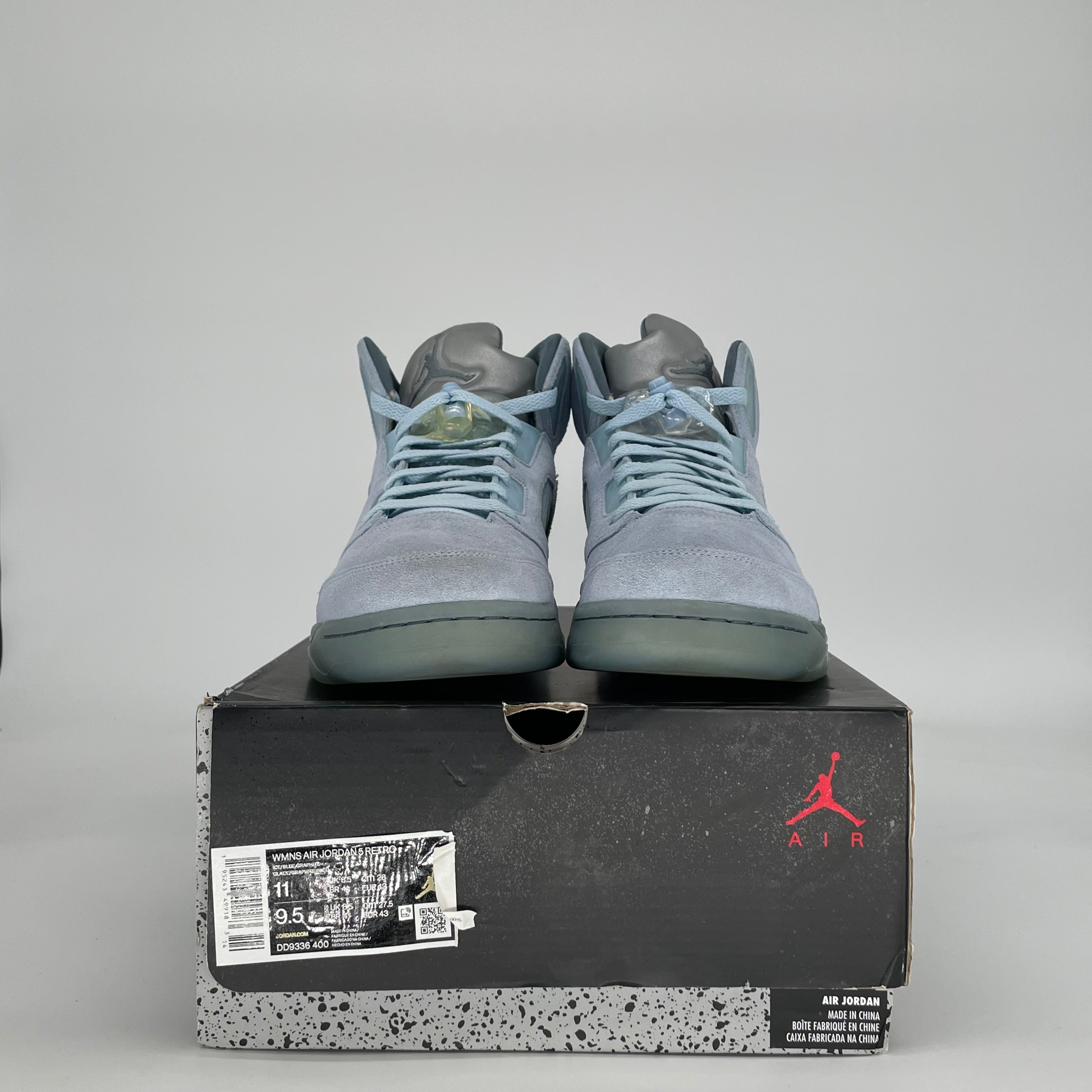 AIR JORDAN 5 BLUEBIRD W DD9336-400 SIZE 9.5/11W