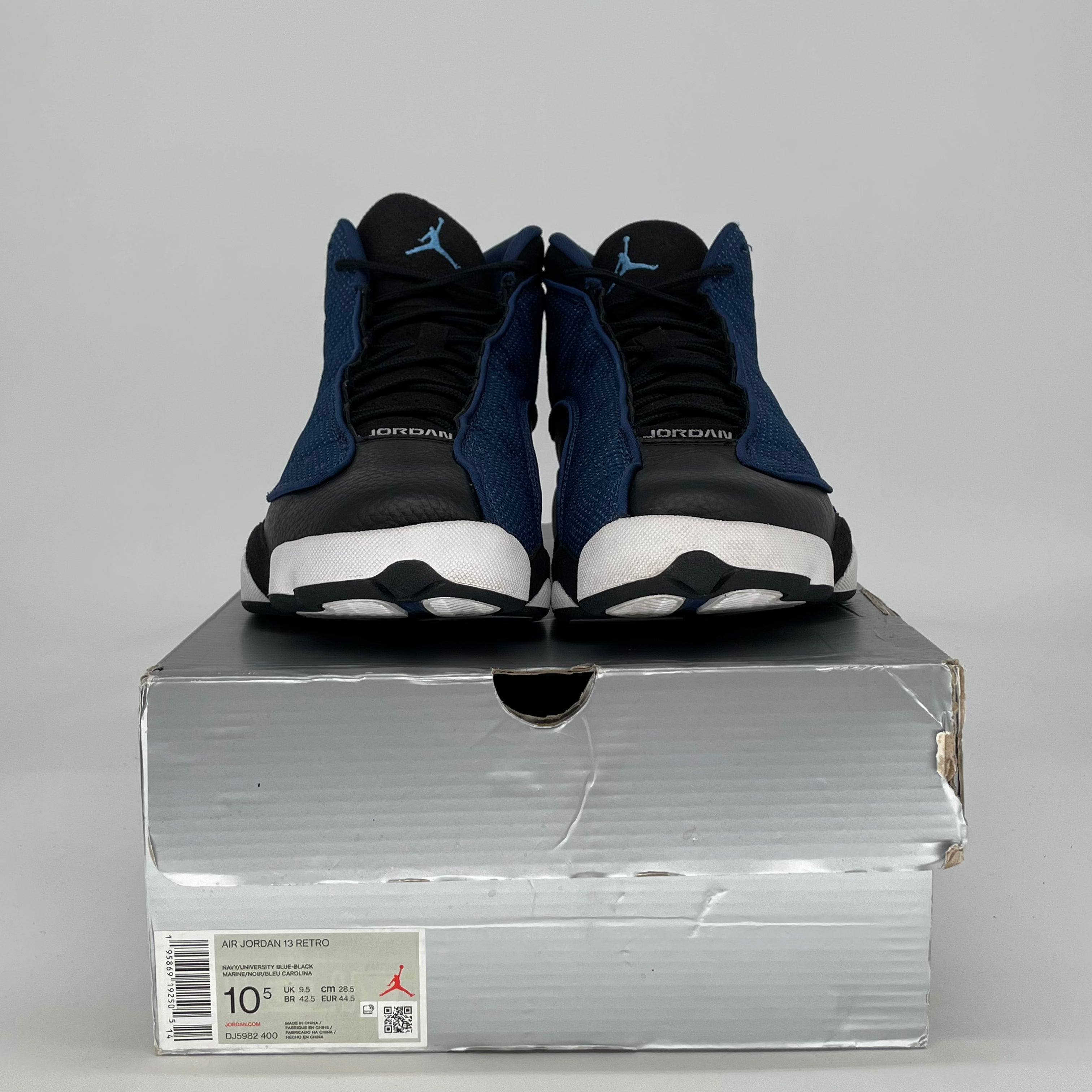 AIR JORDAN 13 BRAVE BLUE DJ5982-400 SIZE 10.5/12W