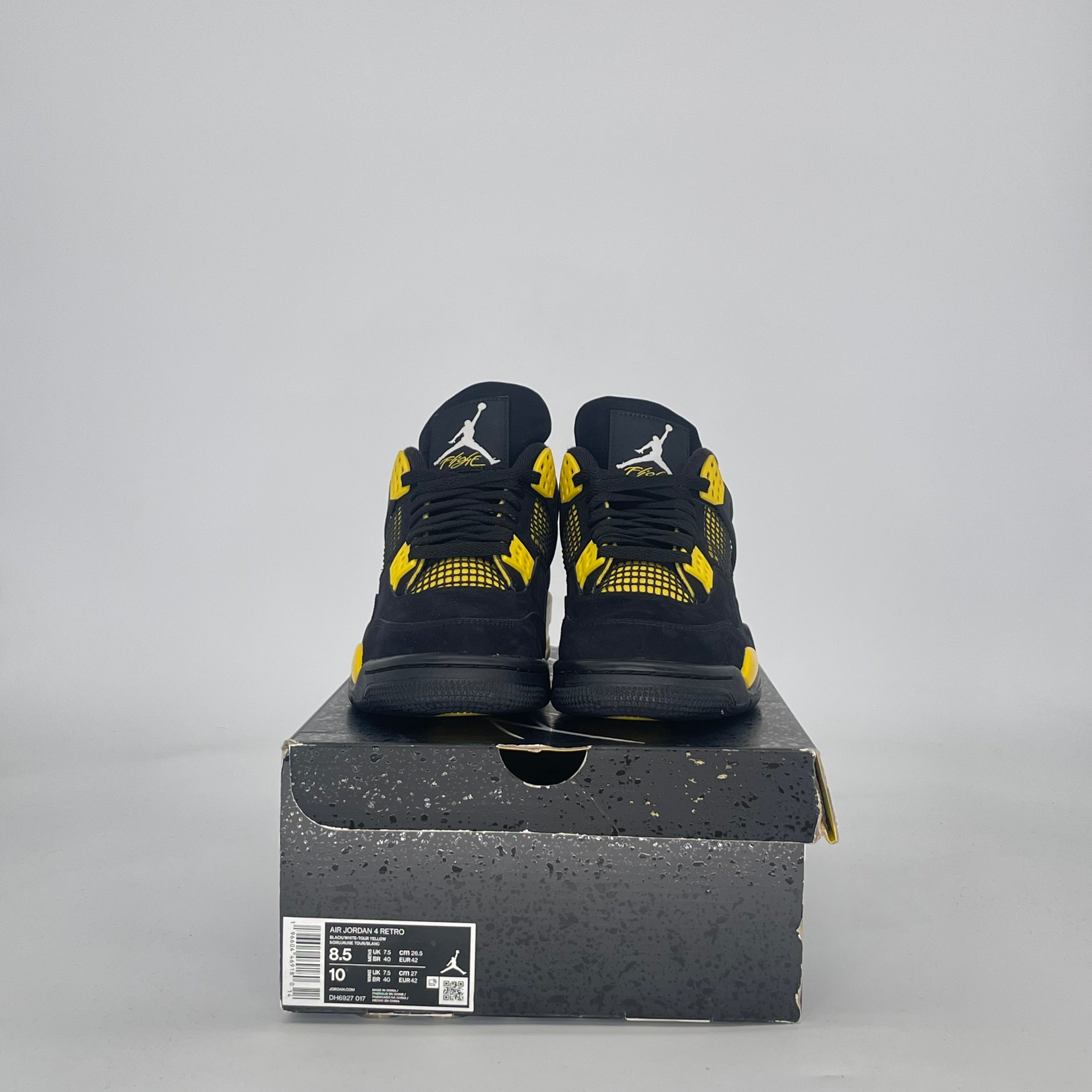 AIR JORDAN 4 THUNDER DH6927-017 SIZE 8.5/10W