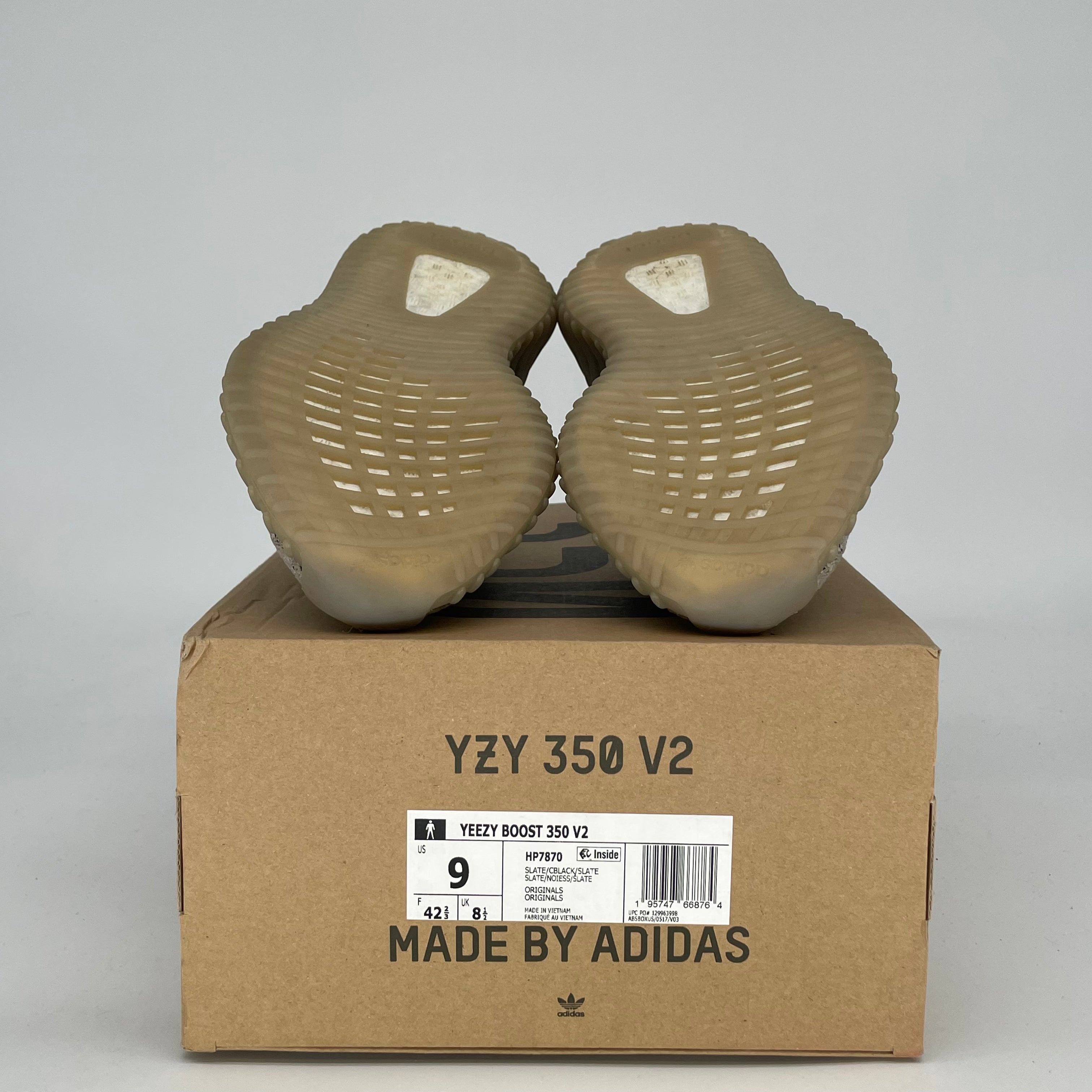ADIDAS YEEZY 350 V2 SLATE HP7870 SIZE 9/10.5W