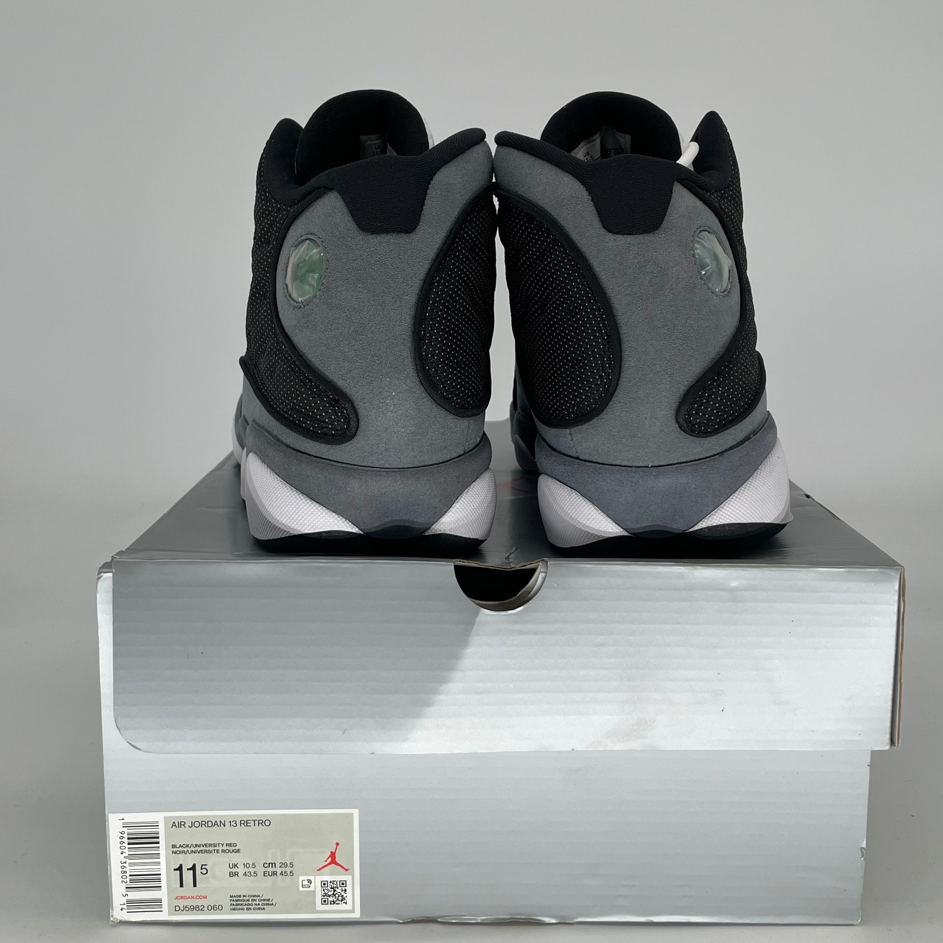 AIR JORDAN 13 BLACK FLINT DJ5982-060 SIZE 11.5/13W