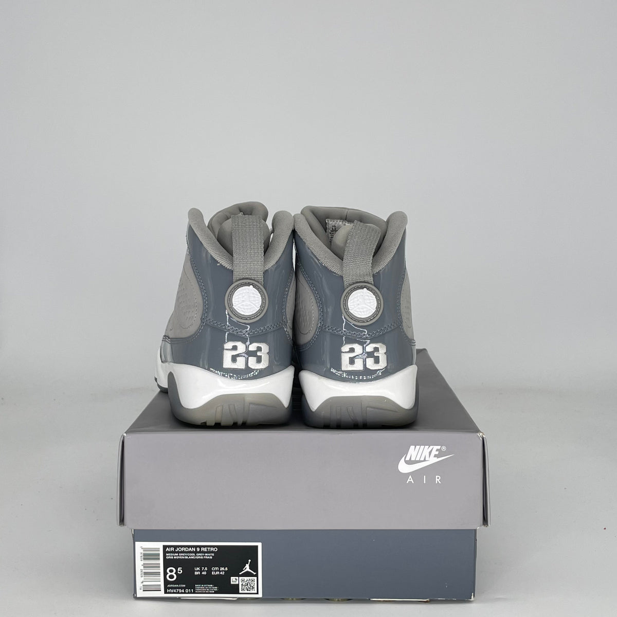 Jordan 9 Retro Cool Grey (2025)