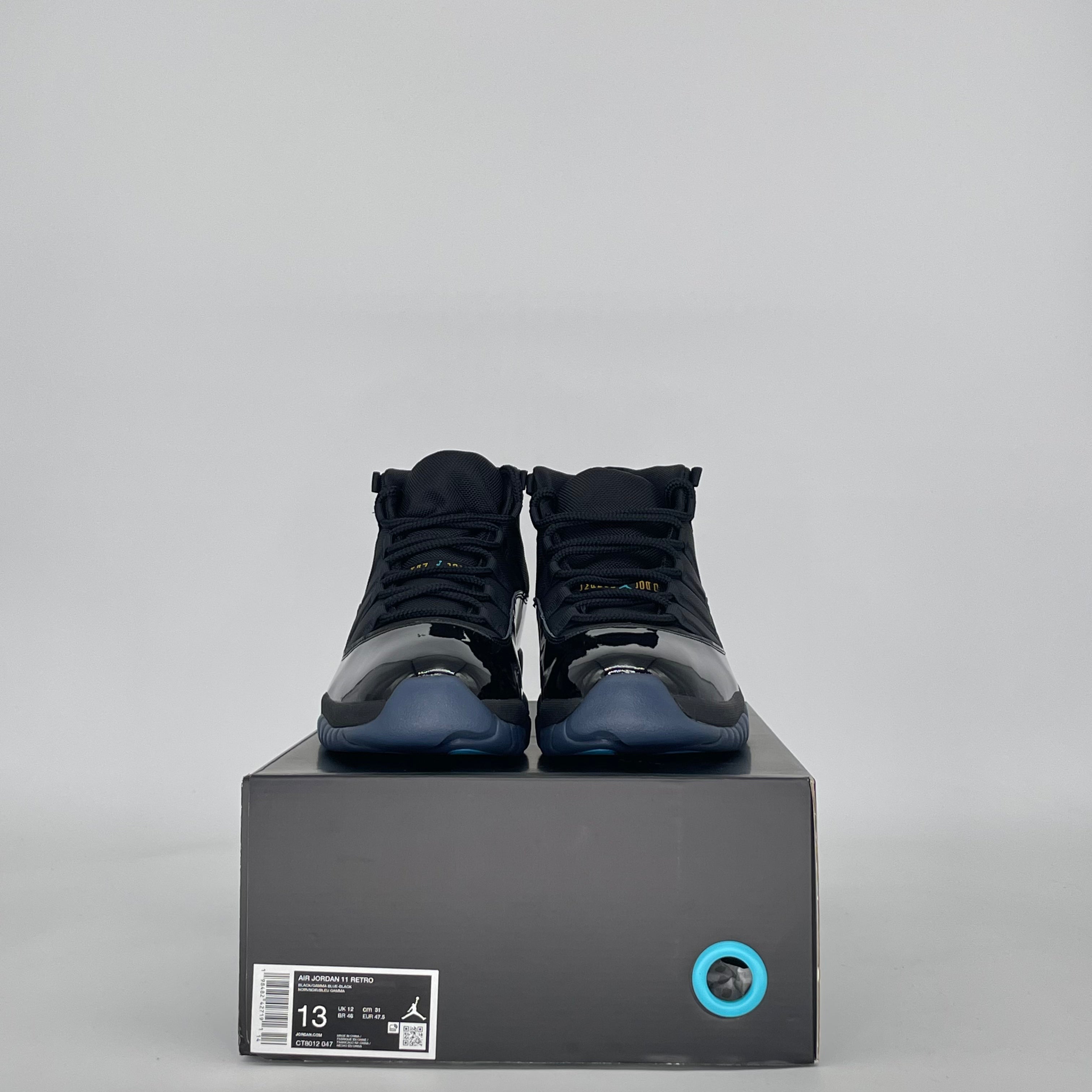 AIR JORDAN 11 GAMMA BLUE CT8012-047 SIZE 13/14.5W