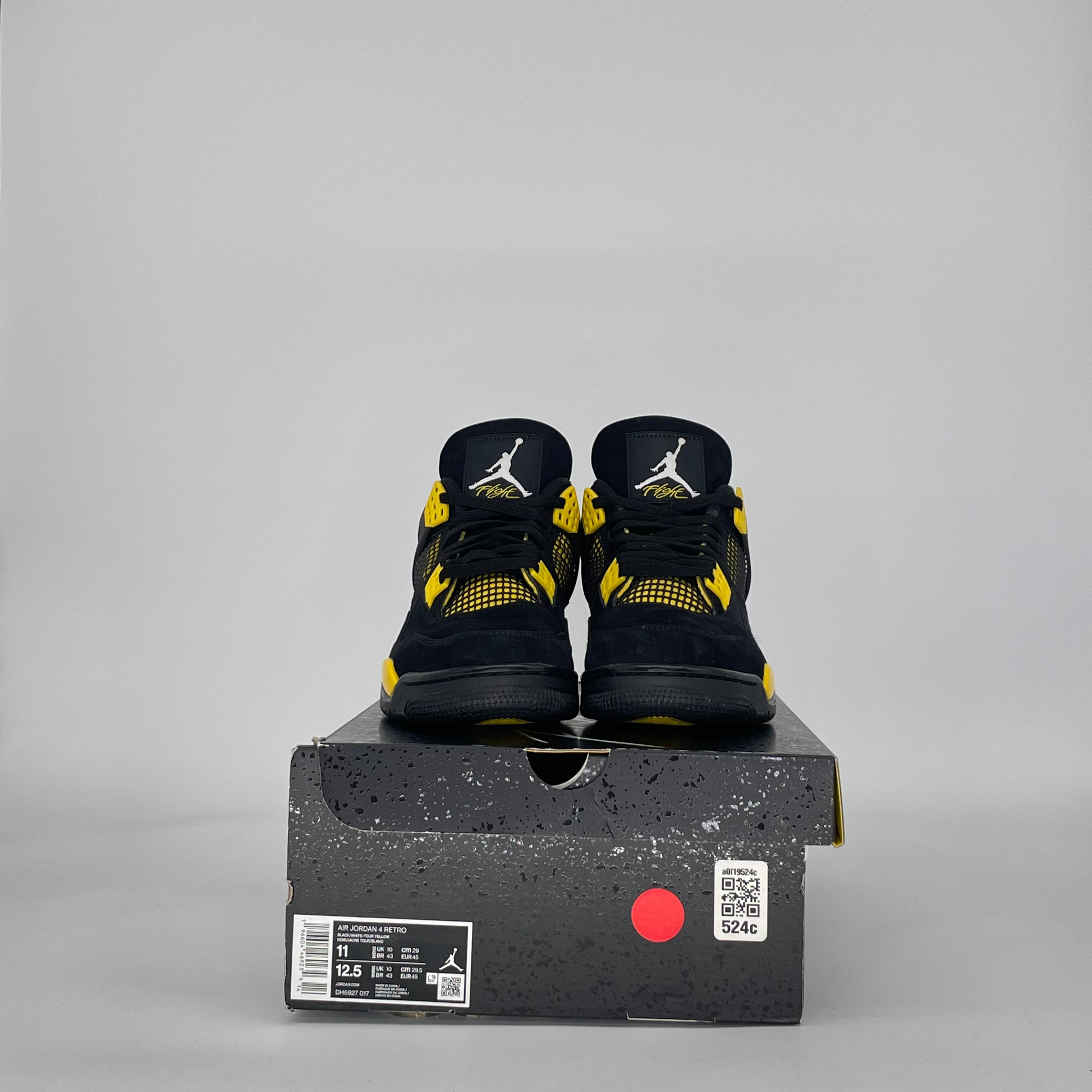 AIR JORDAN 4 THUNDER (2023) DH6927-017 SIZE 11/12.5W