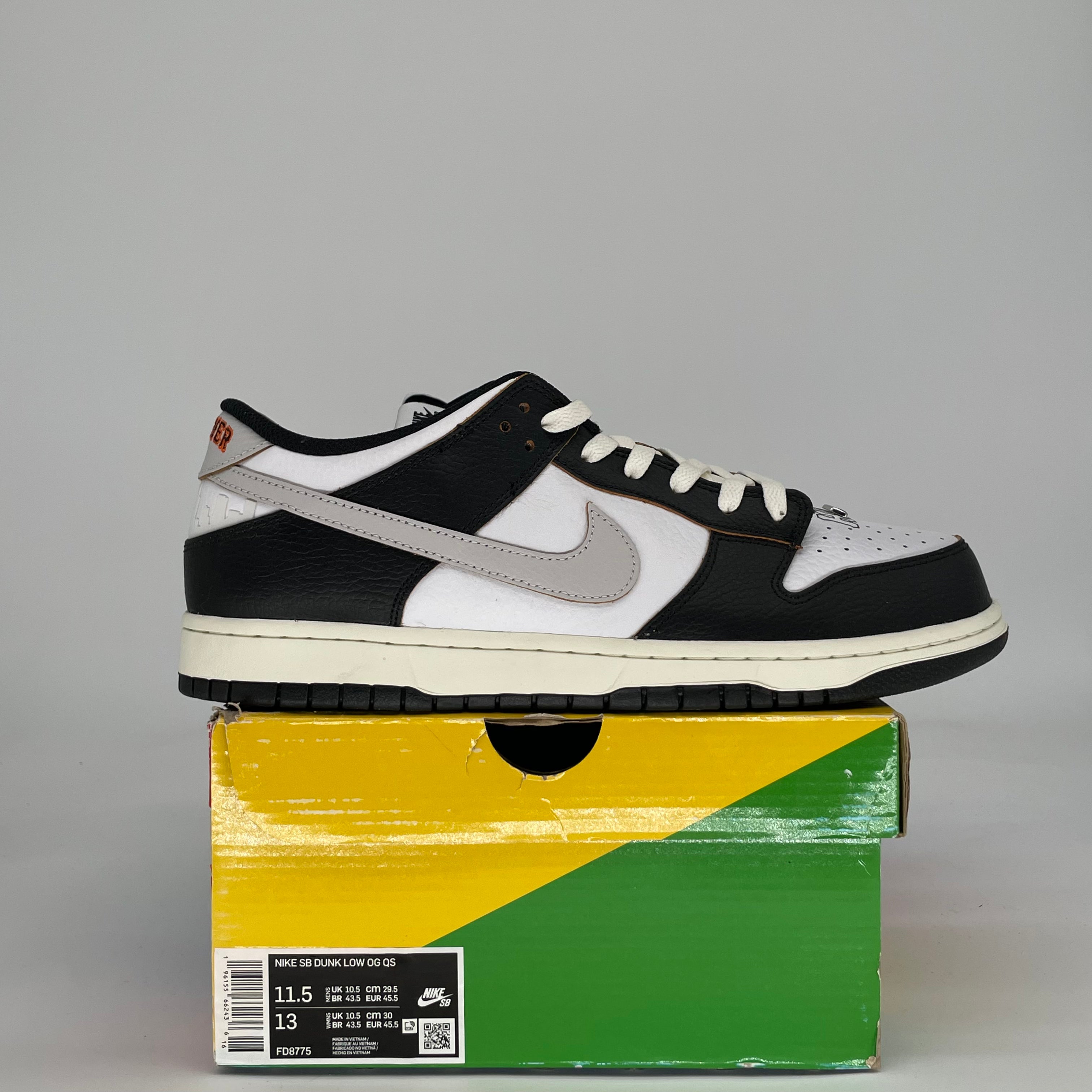 NIKE SB DUNK LOW HUF SAN FRANCISCO  FD8775 SIZE 11.5/13W
