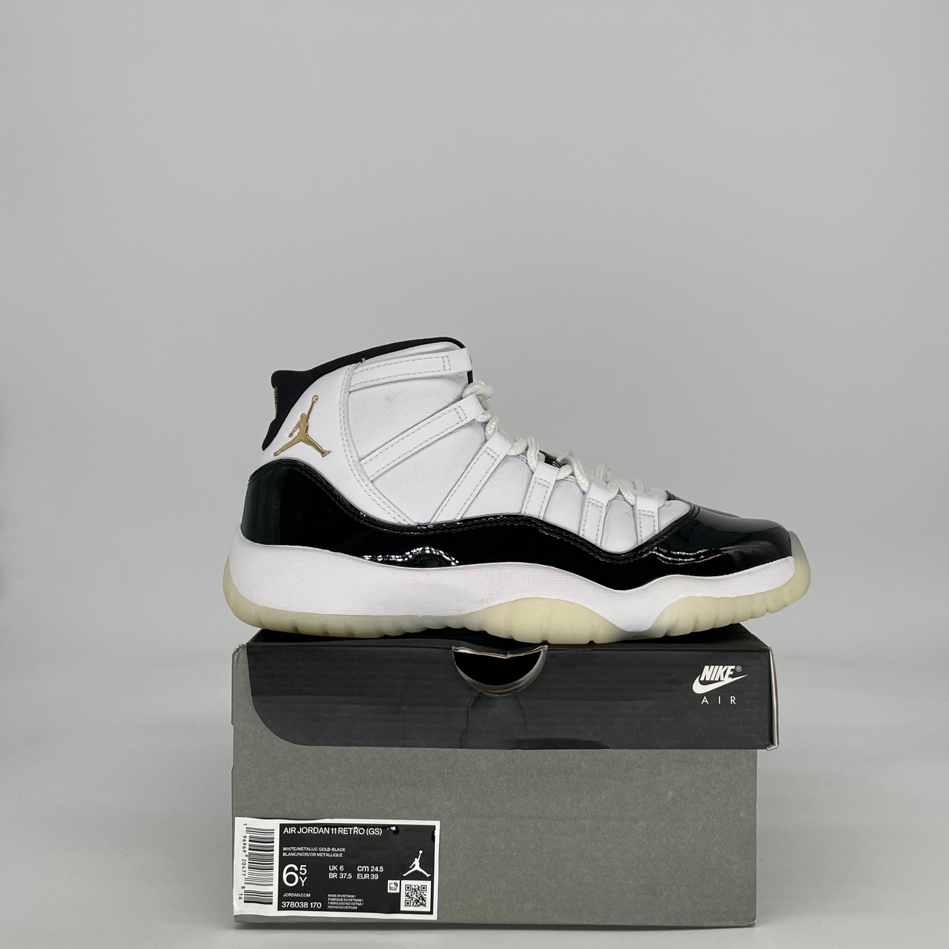 AIR JORDAN 11 DMP GRATITUDE 378038-170 SIZE 6.5/8W