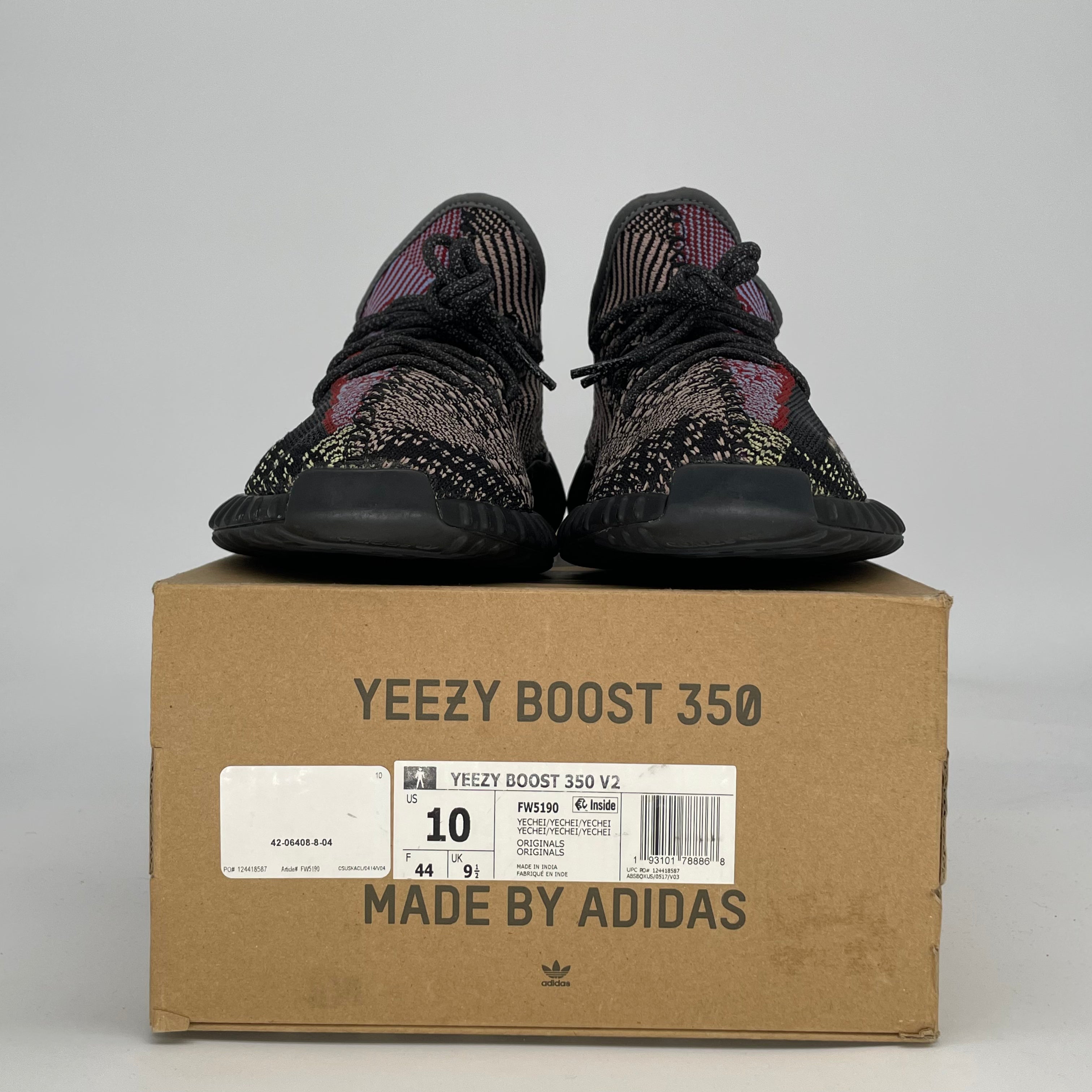 ADIDAS YEEZY BOOST 350 V2 YECHEIL (NON REFLECTIVE) FW5190 SIZE 10/11.5W