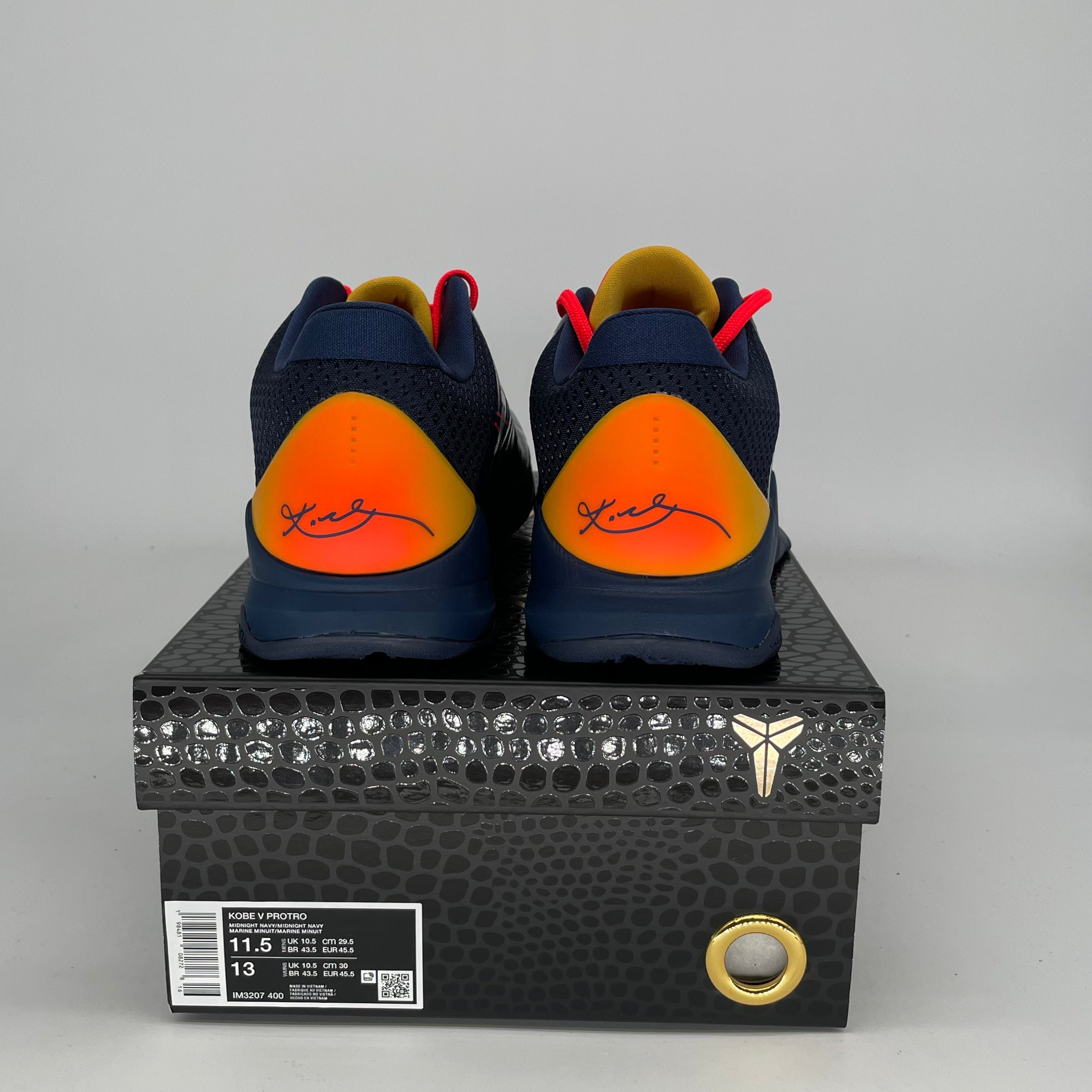 NIKE KOBE 5 PROTRO CAITLIN CLARK INDIANA FEVER IM3207-400 SIZE 11.5/13W
