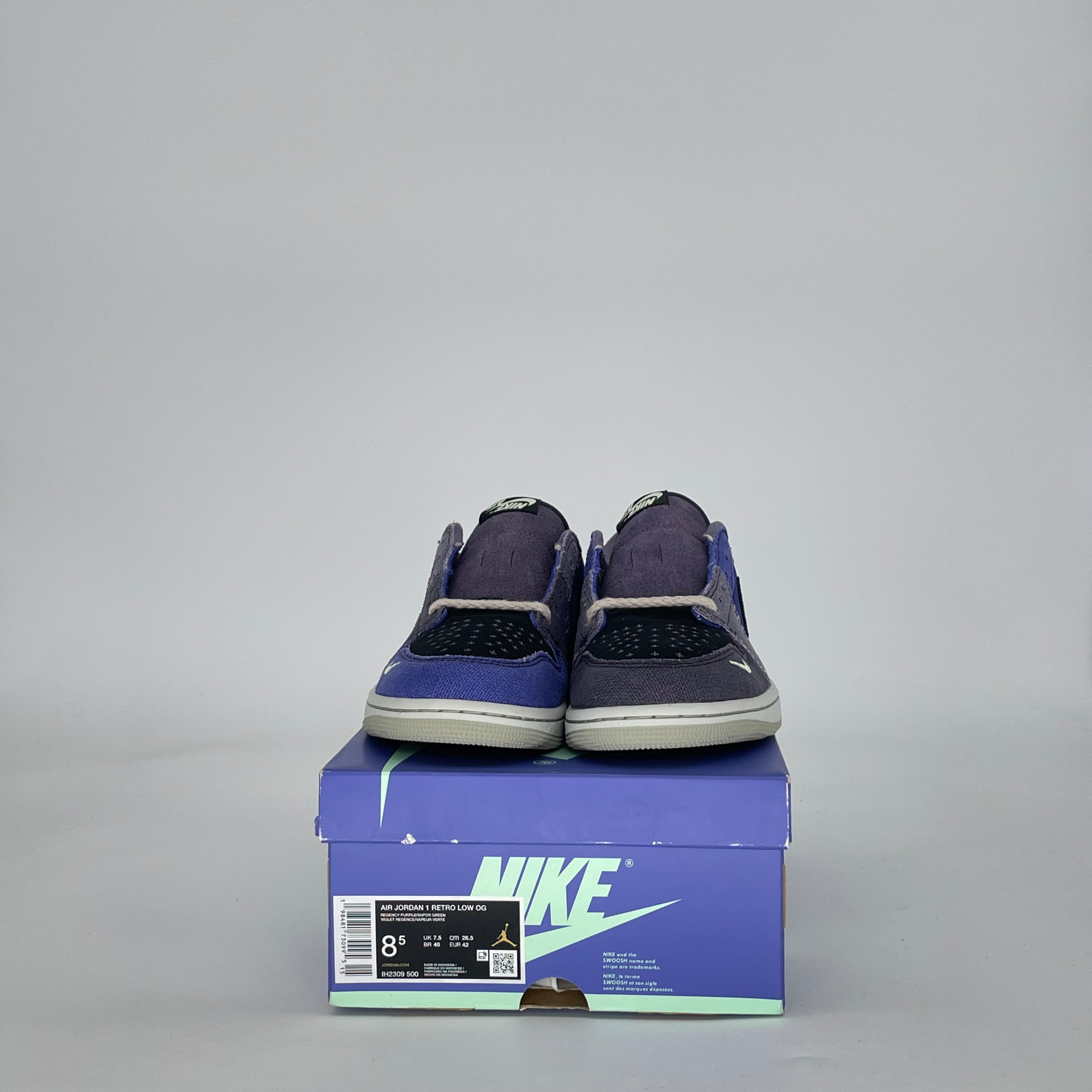 AIR JORDAN 1 LOW ZION WILLIAMSON VOODOO ALTERNATE IH2309-500 SIZE 8.5/10W