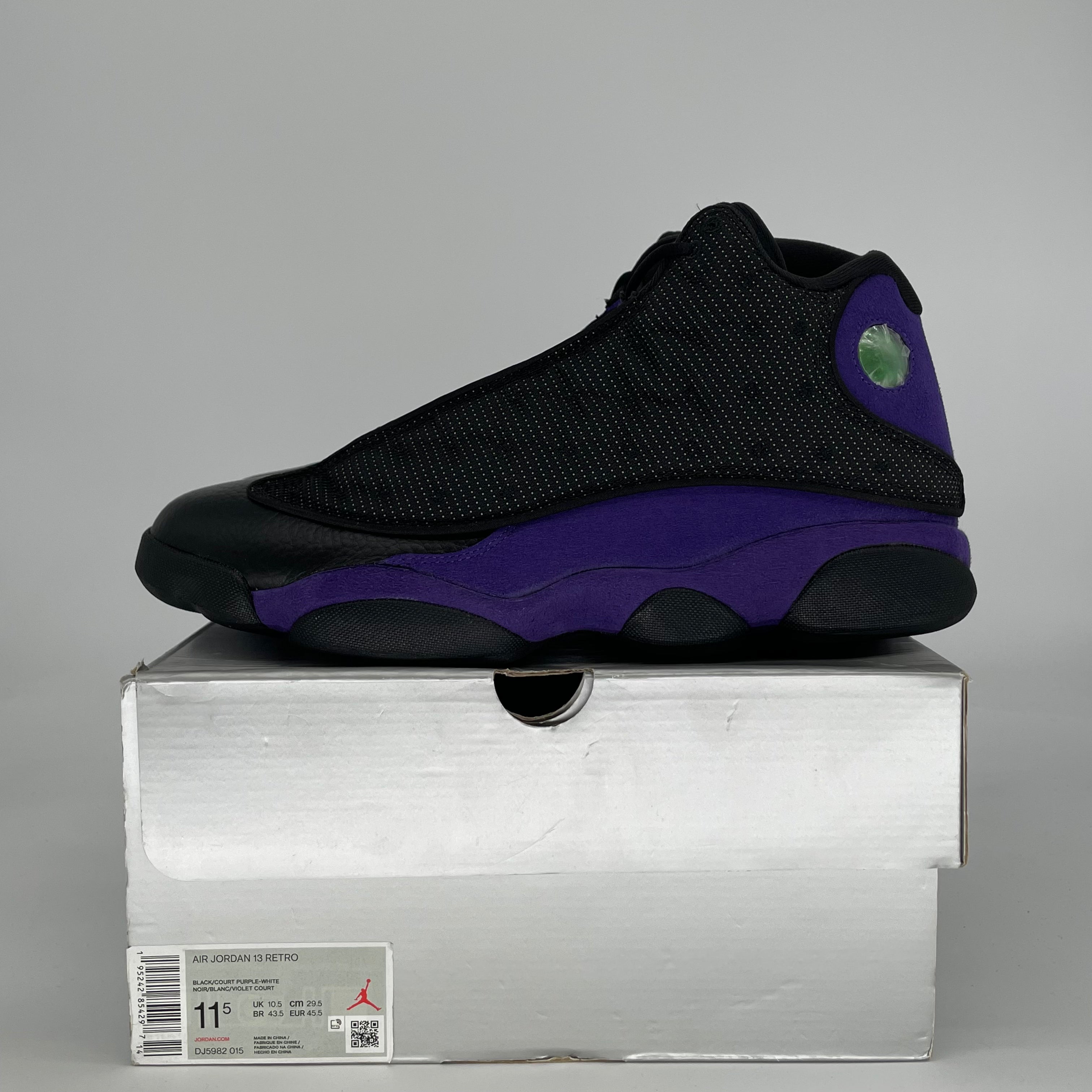 AIR JORDAN 13 COURT PURPLE DJ5982-015 SIZE 11.5/13W