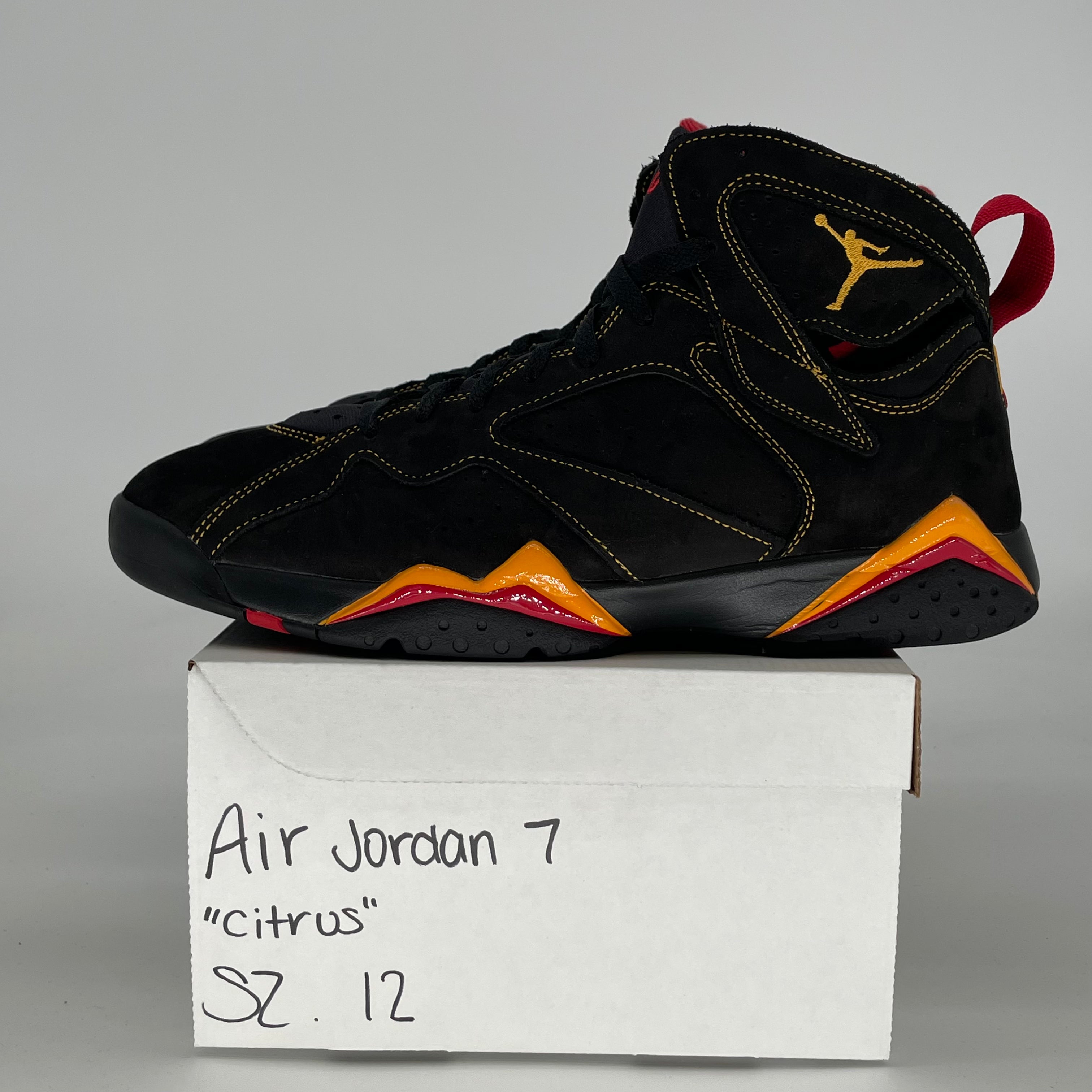 AIR JORDAN 7 CITRUS CU9307-081 SIZE 12/13.5W