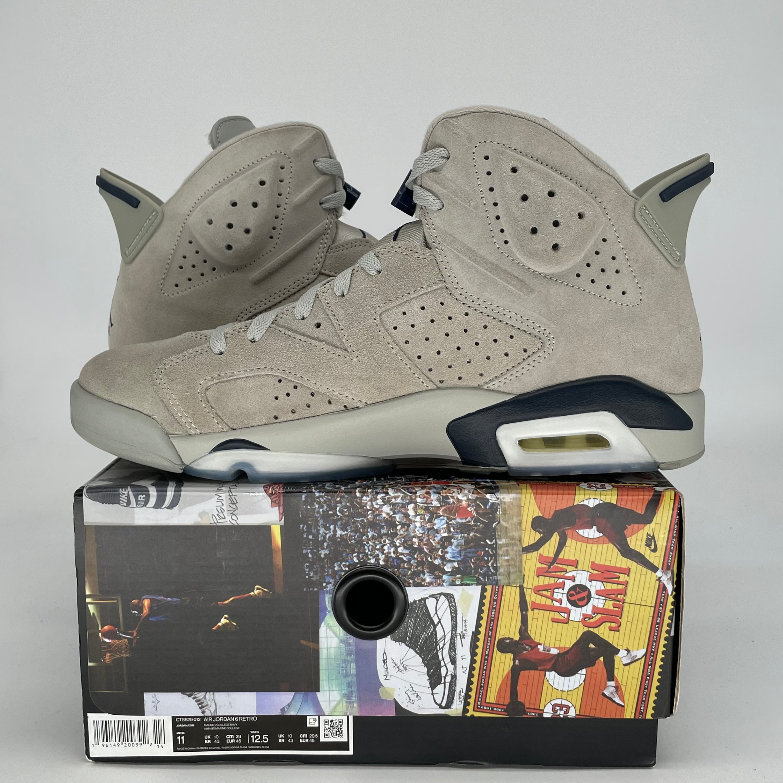 AIR JORDAN 6 GEORGETOWN CT8529-012 SIZE 11/12.5W
