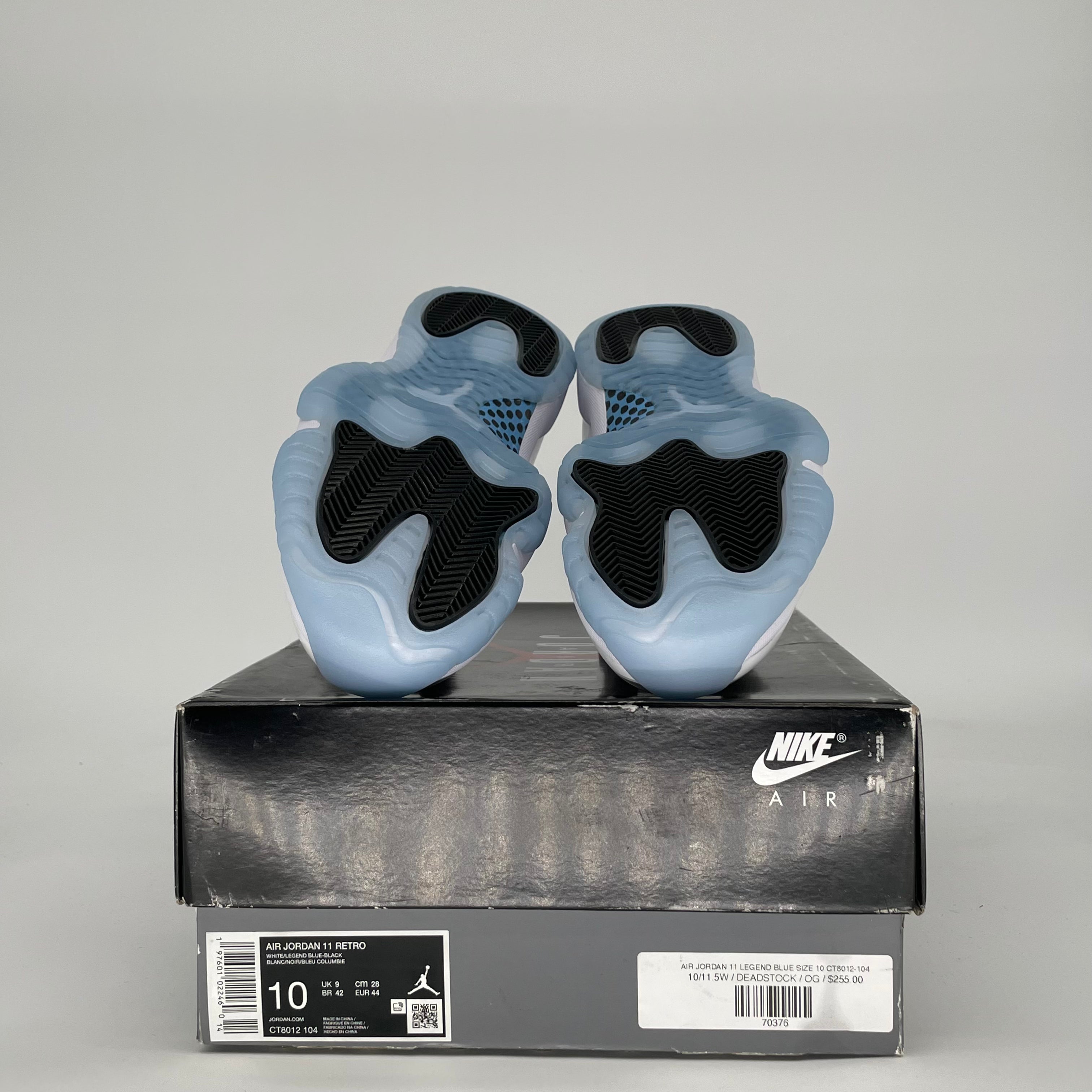 AIR JORDAN 11 LEGEND BLUE CT8012-104 SIZE 10/11.5W