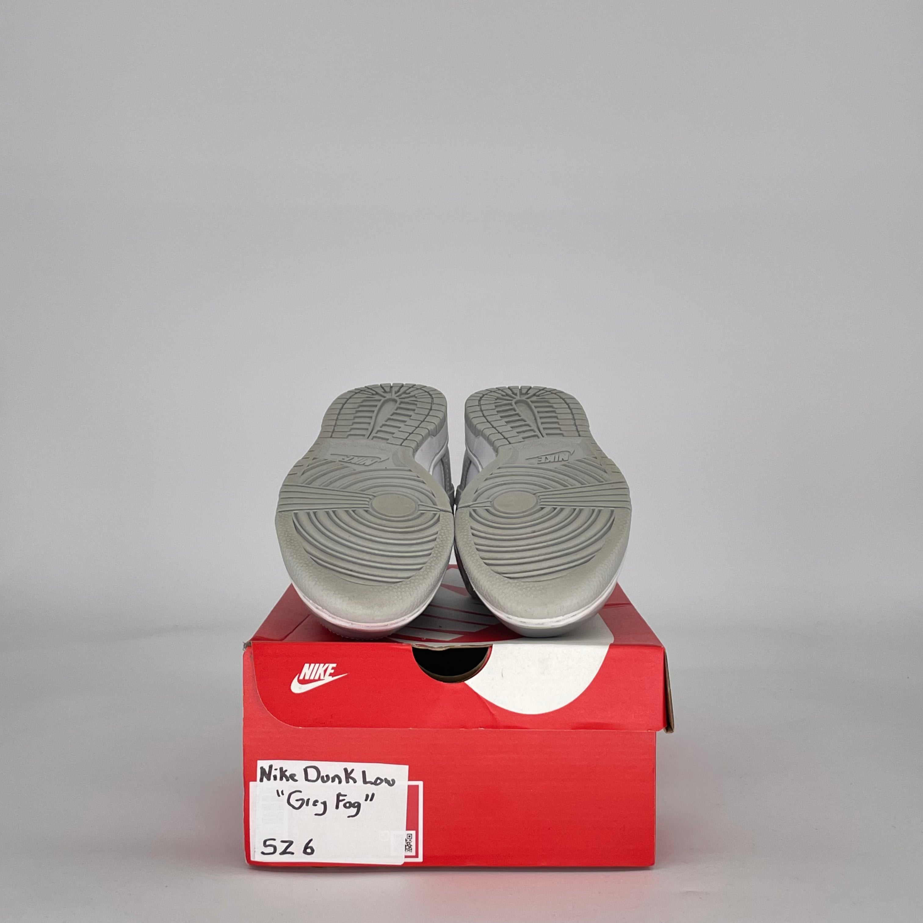NIKE DUNK LOW GREY FOG DD1391-103 SIZE 6/7.5W GS