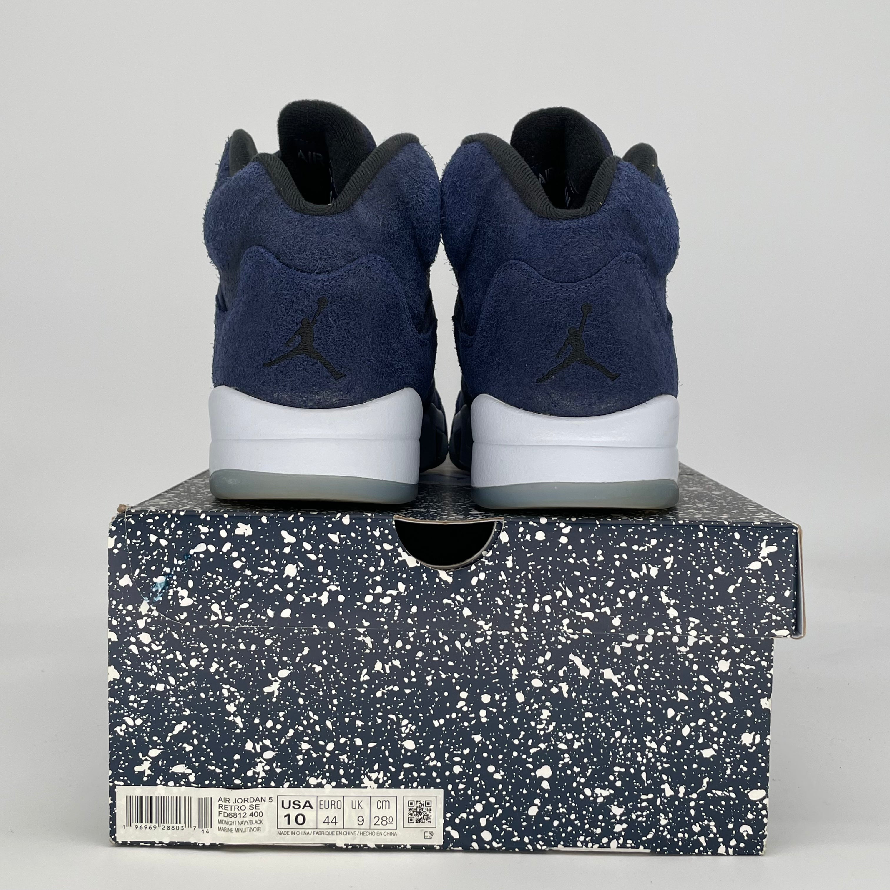 AIR JORDAN 5 MIDNIGHT NAVY FD6812-400 SIZE 10/11.5W