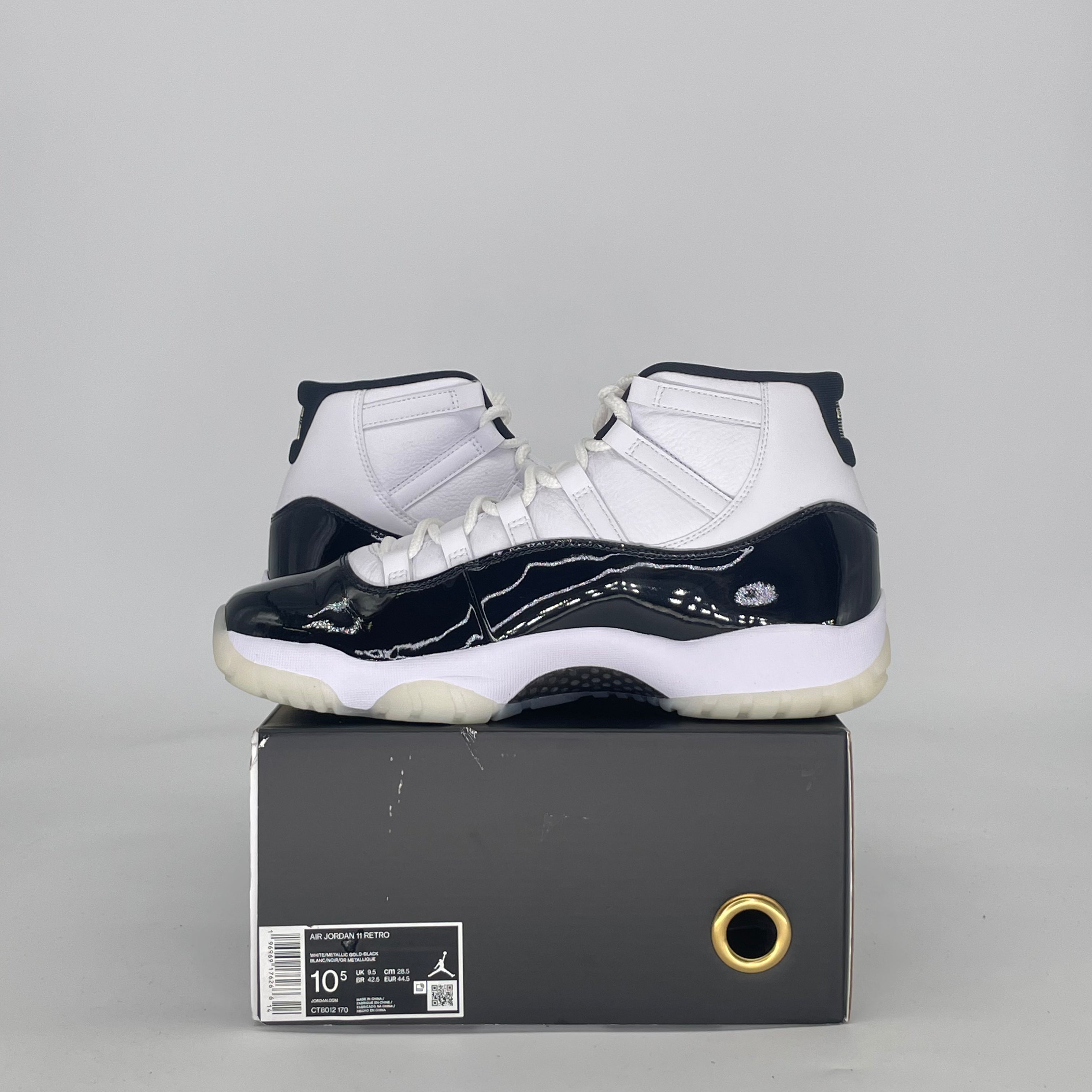 AIR JORDAN 11 DMP GRATITUDE CT8012-170 SIZE 10.5/12W