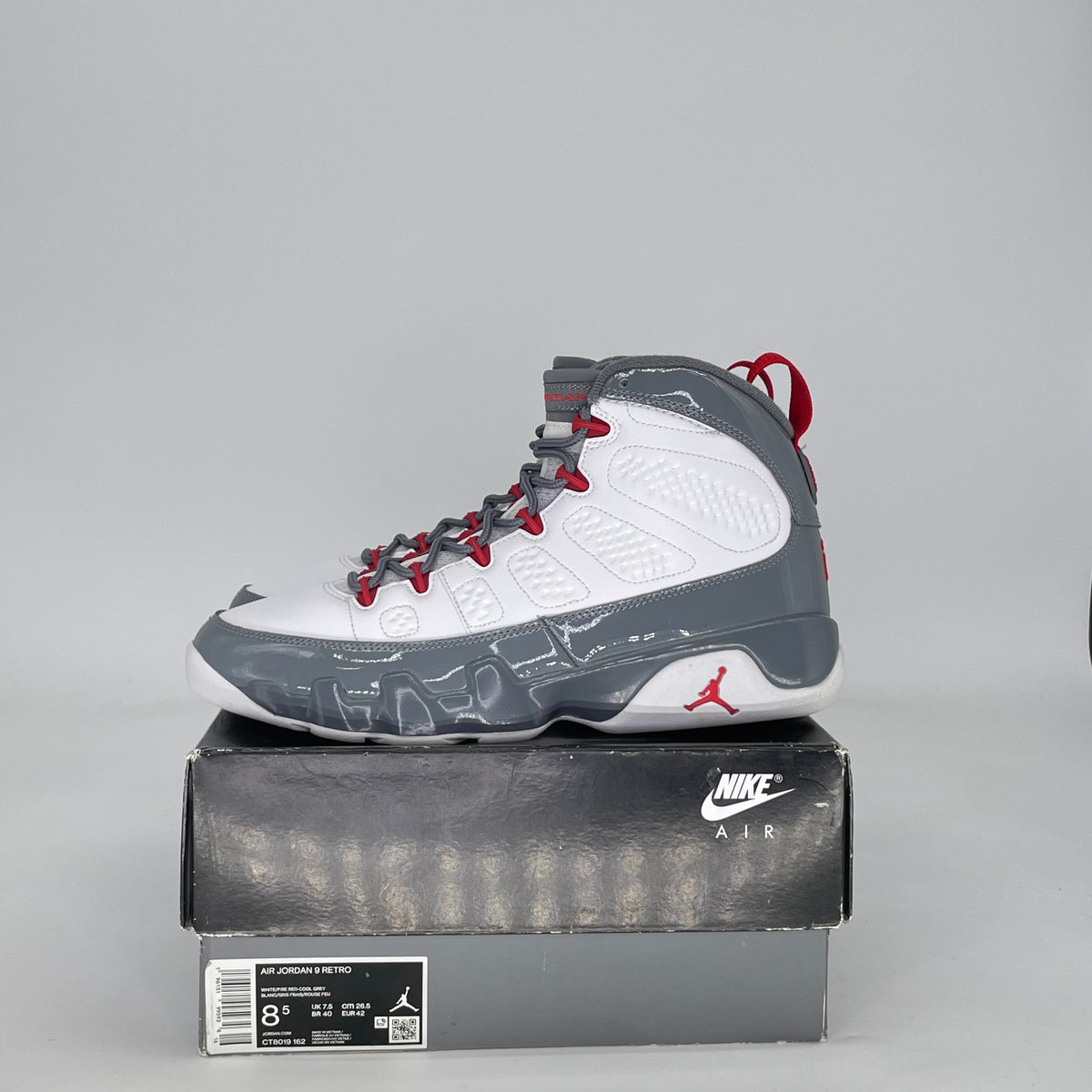 Jordan 9 Retro Fire Red