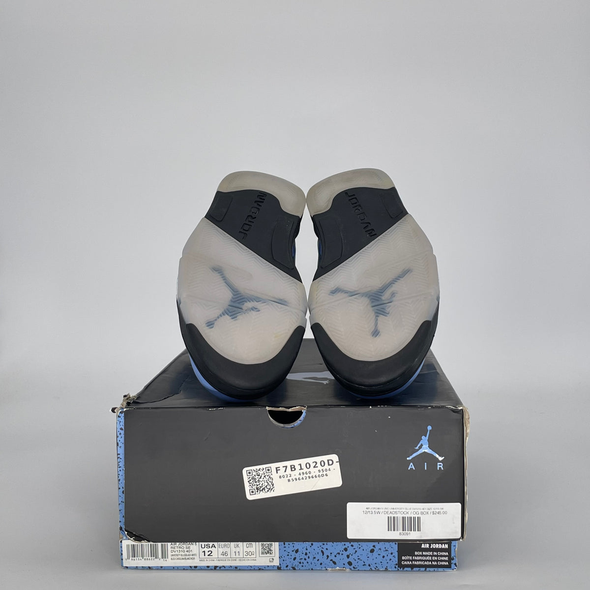 Jordan 5 Retro UNC University Blue