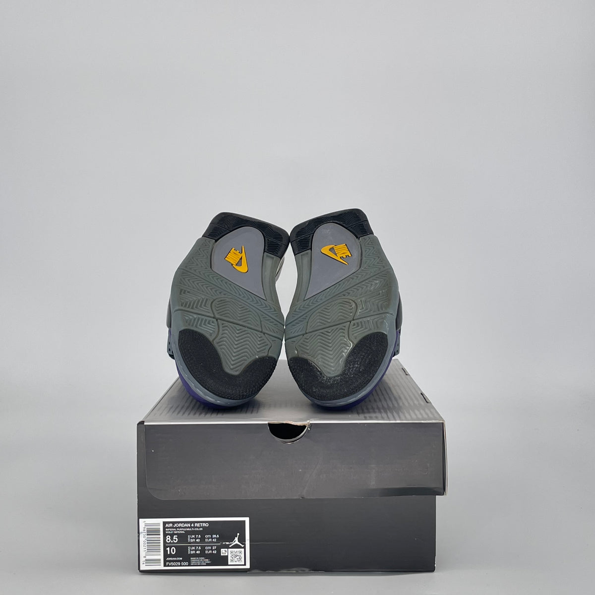 Jordan 4 Retro Lakers