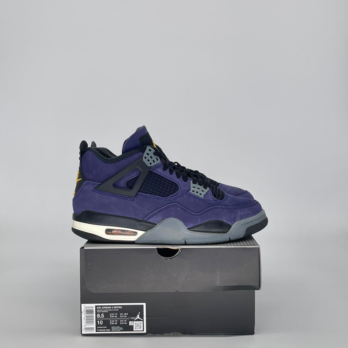 Jordan 4 Retro Lakers