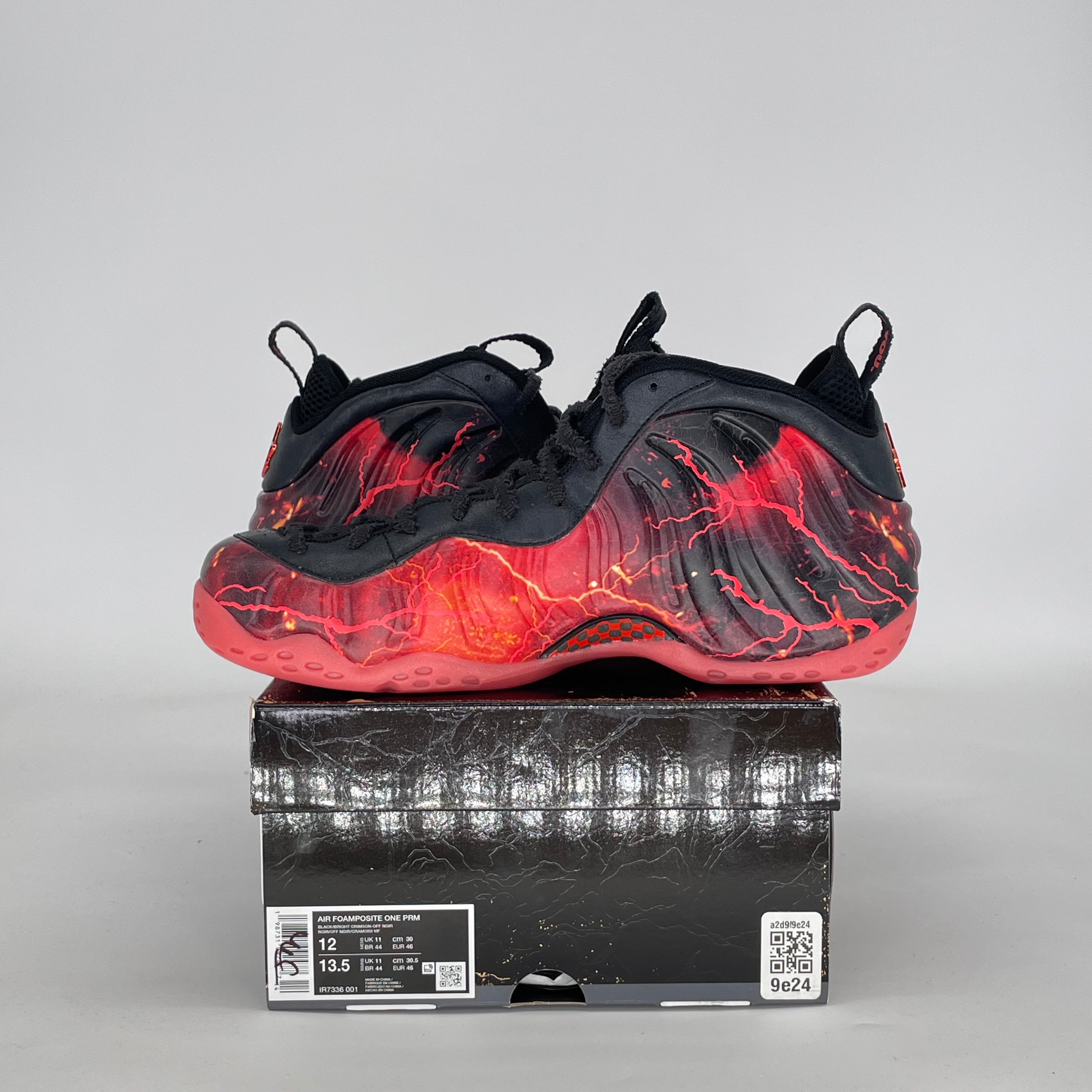 NIKE AIR FOAMPOSITE ONE STRANGER THINGS IR7336-001 SIZE 12/13.5W