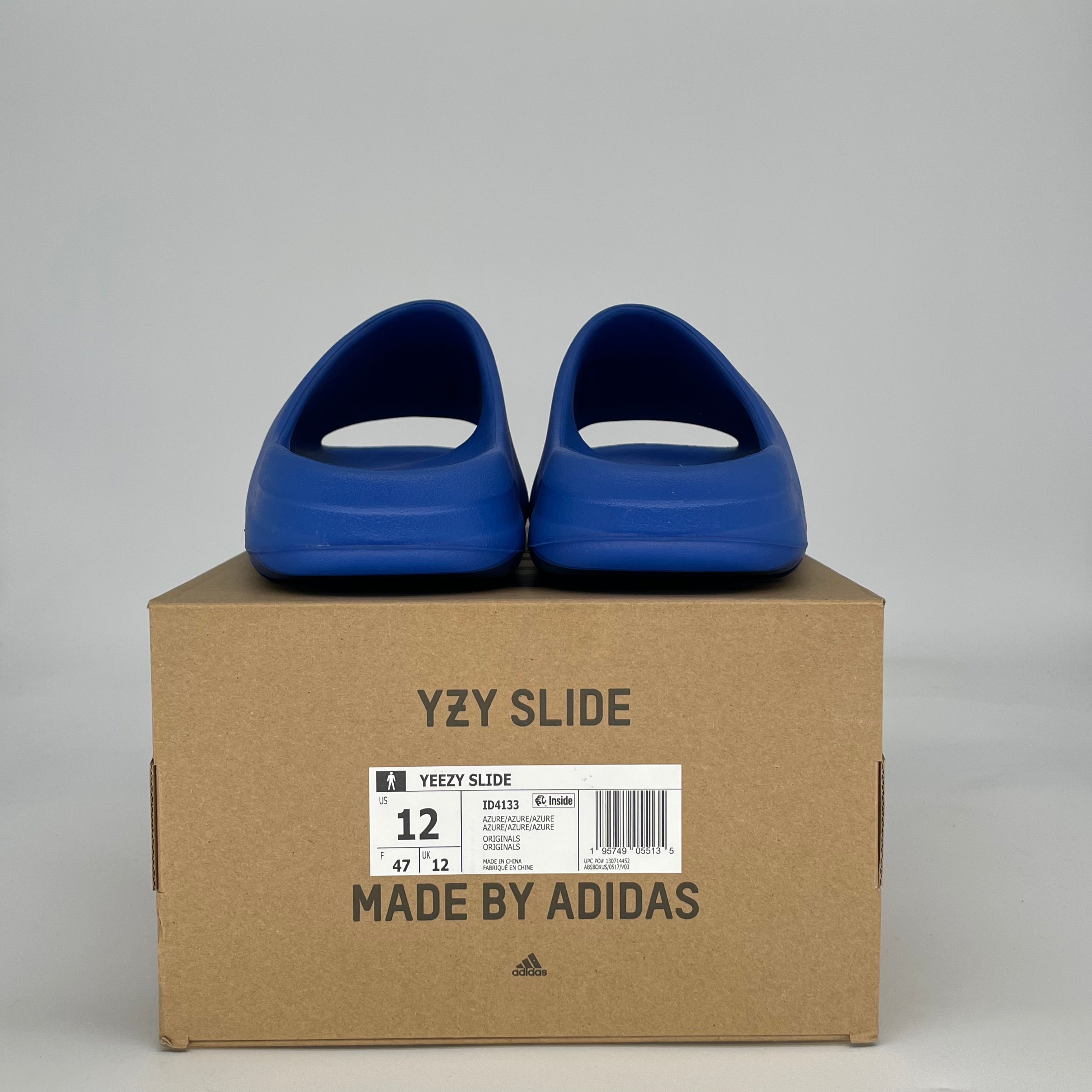 ADIDAS YEEZY SLIDE AZURE ID4133 SIZE 12/13.5W