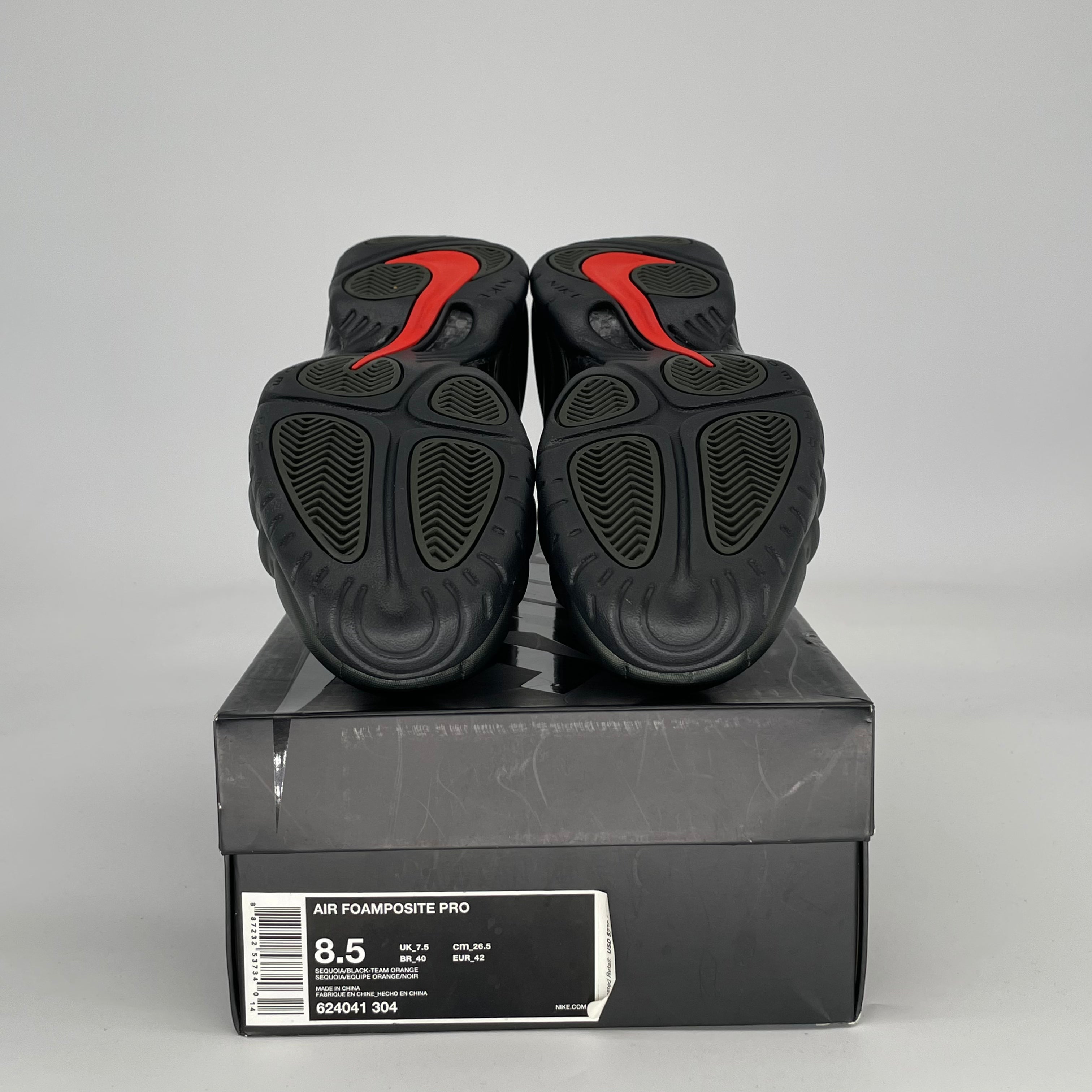 NIKE AIR FOAMPOSITE PRO SEQUOIA 624041-304 SIZE 8.5/10W