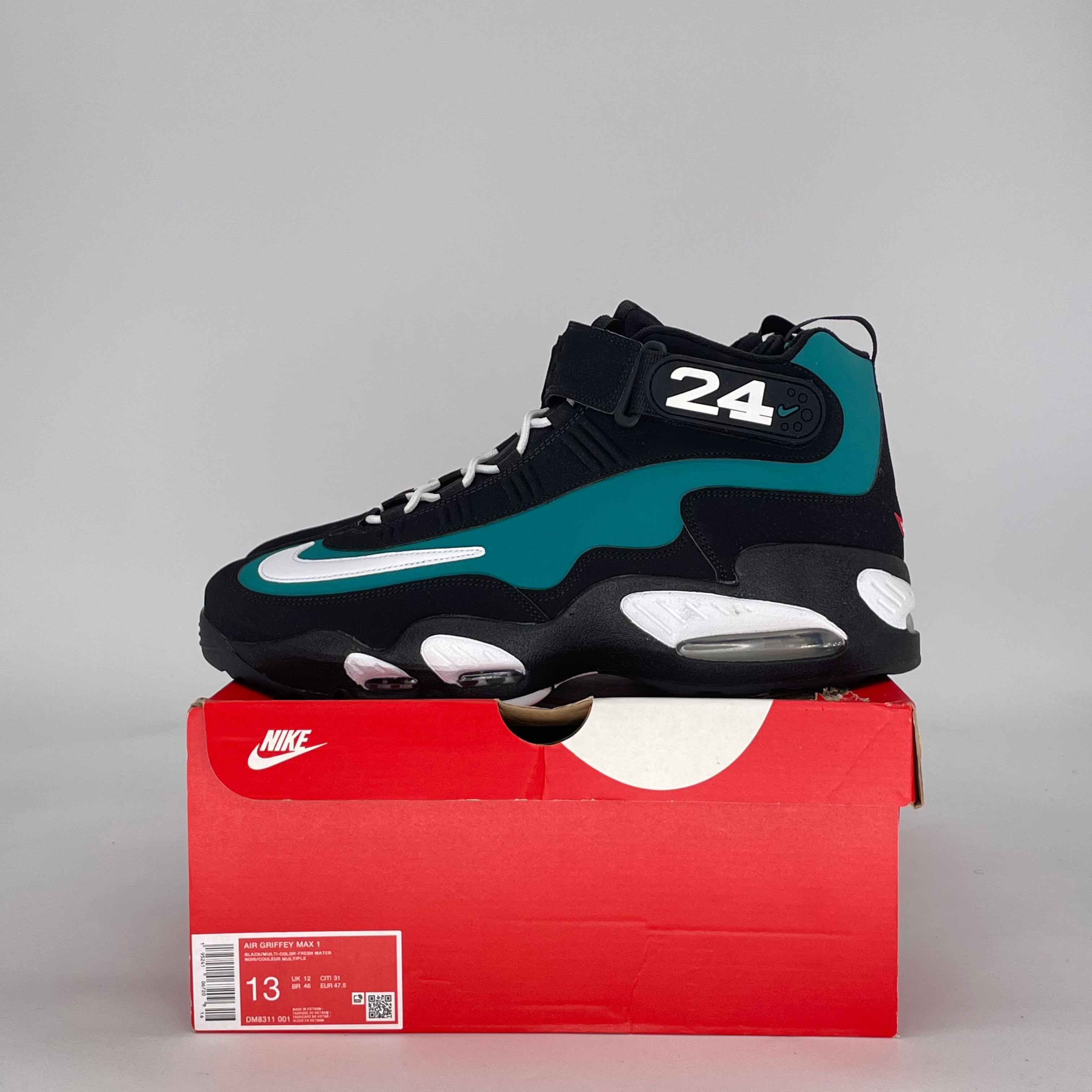 NIKE AIR GRIFFEY MAX 1 FRESHWATER DM8311-001 SIZE 13/14.5W