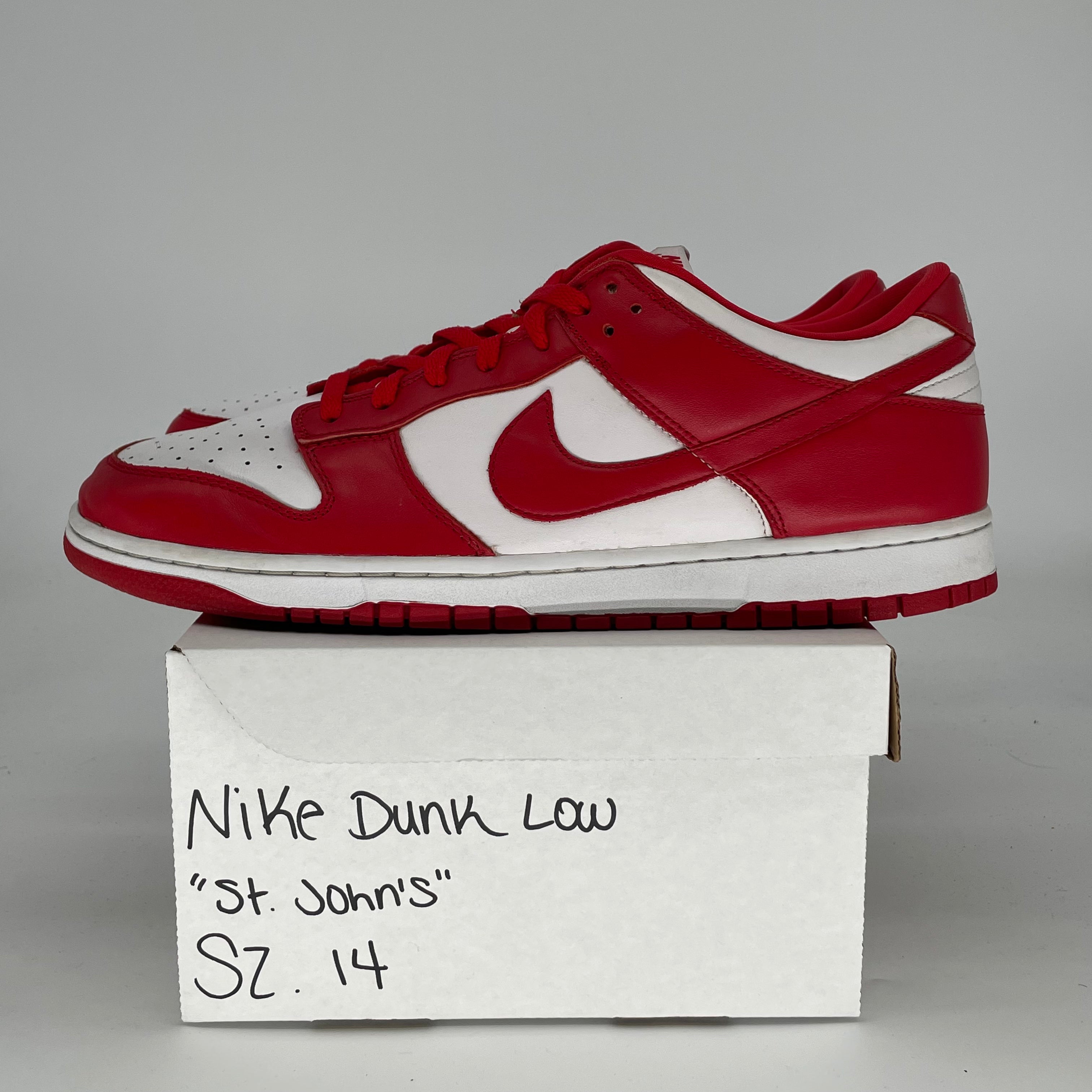 NIKE DUNK LOW ST JOHNS HF5441-104 SIZE 14/15.5W