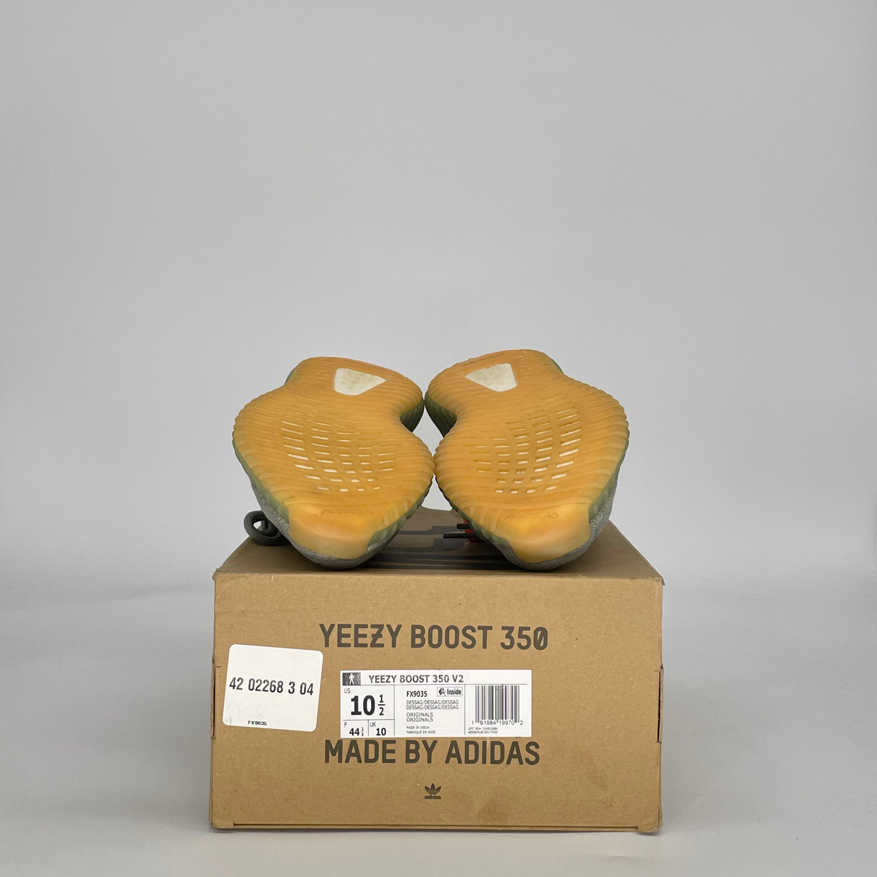 ADIDAS YEEZY BOOST 350 V2 DESERT SAGE FX9035 SIZE 10.5/12W