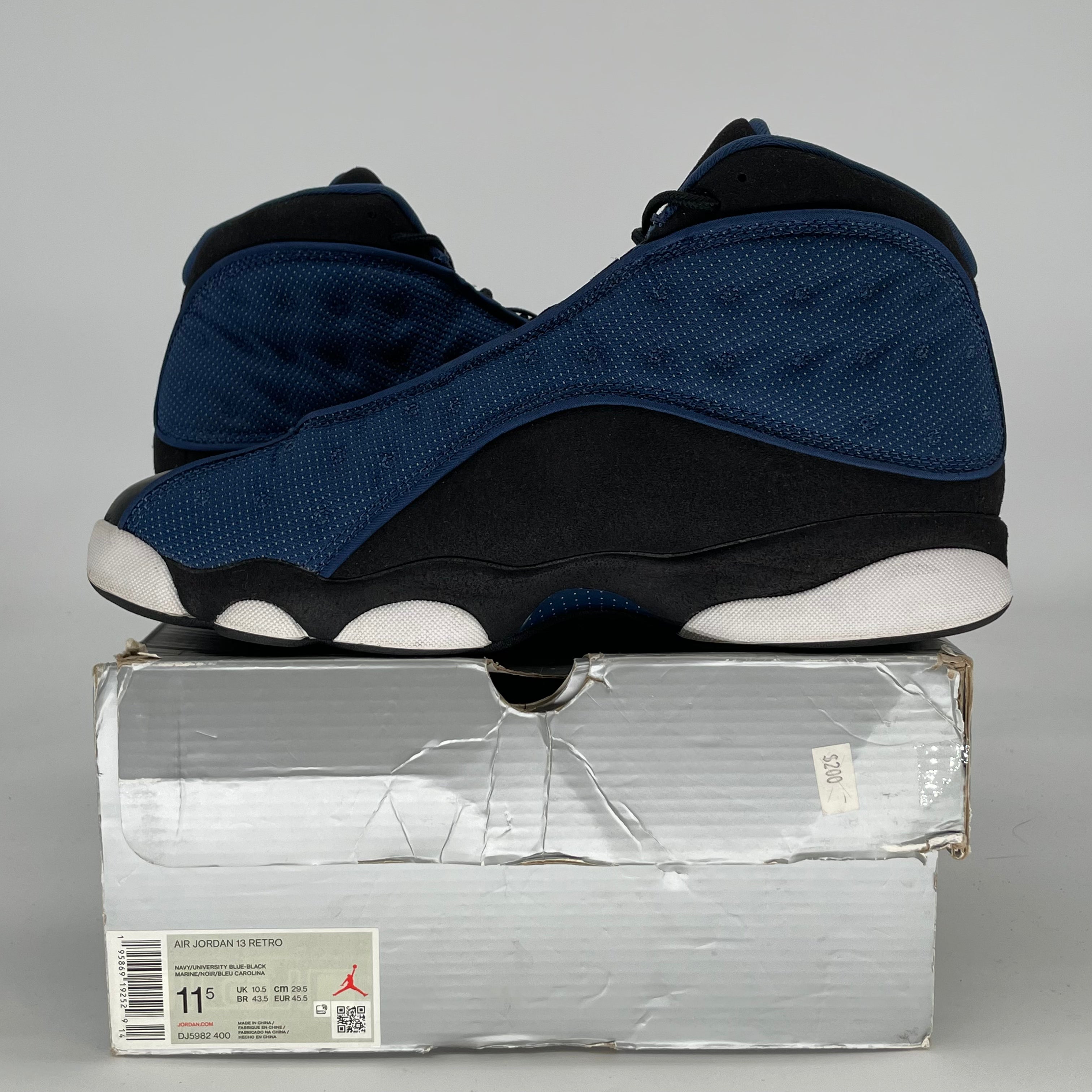 AIR JORDAN 13 BRAVE BLUE DJ5982-400 SIZE 11.5/13W
