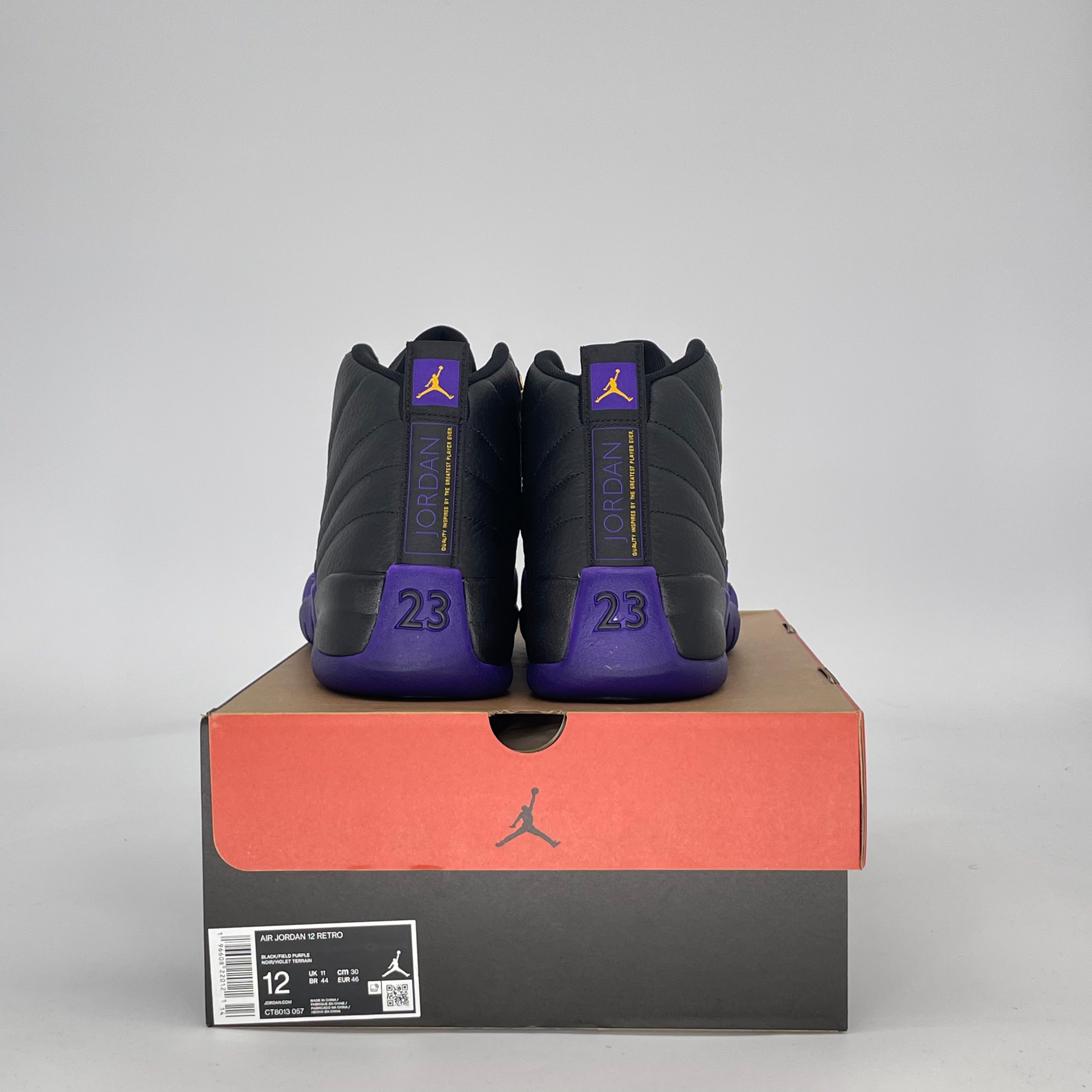 AIR JORDAN 12 FIELD PURPLE CT8013-057 SIZE 12/13.5W