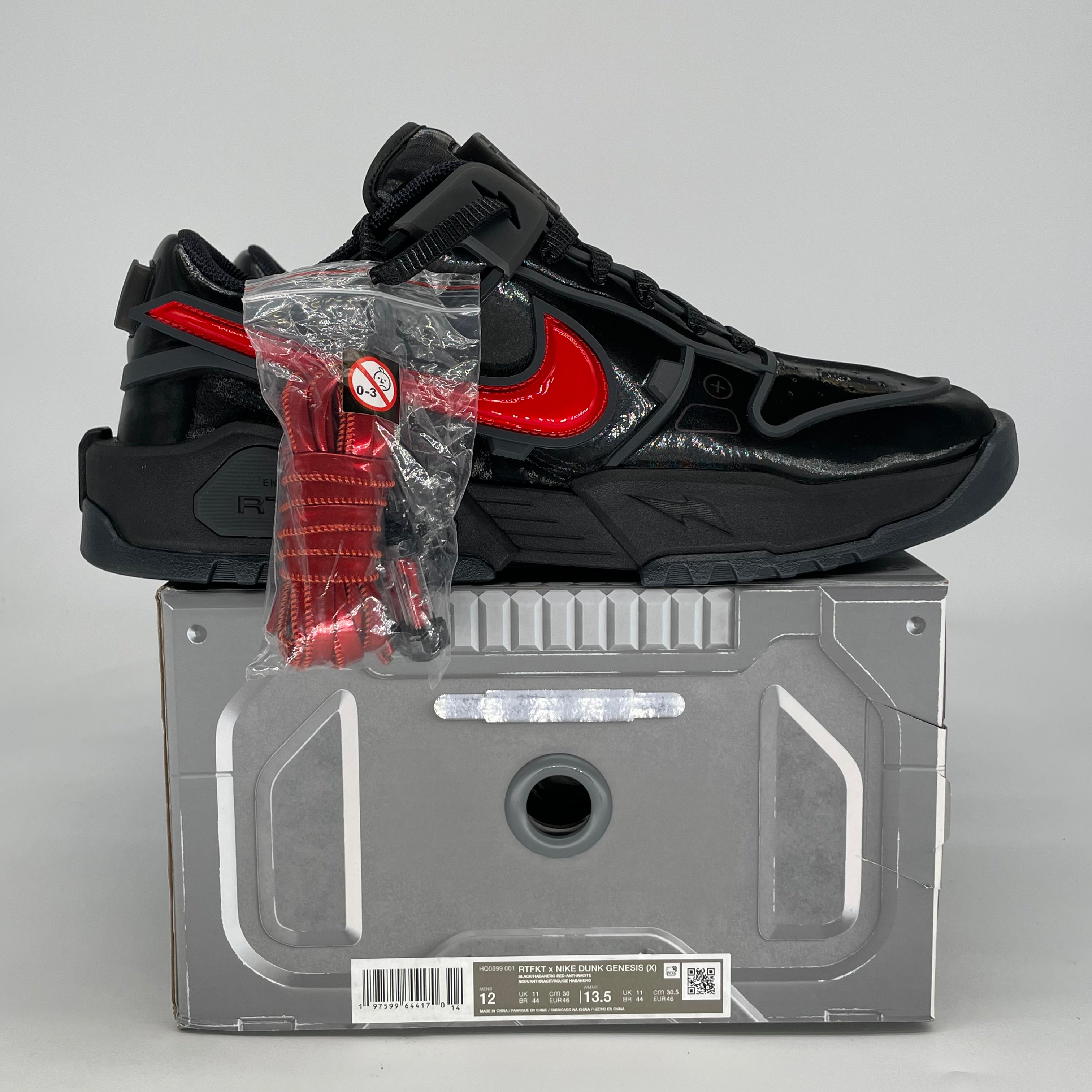 NIKE DUNK GENESIS LOW RTFKT CLONE X ED.5849 HQ0899-001 SIZE 12/13.5W