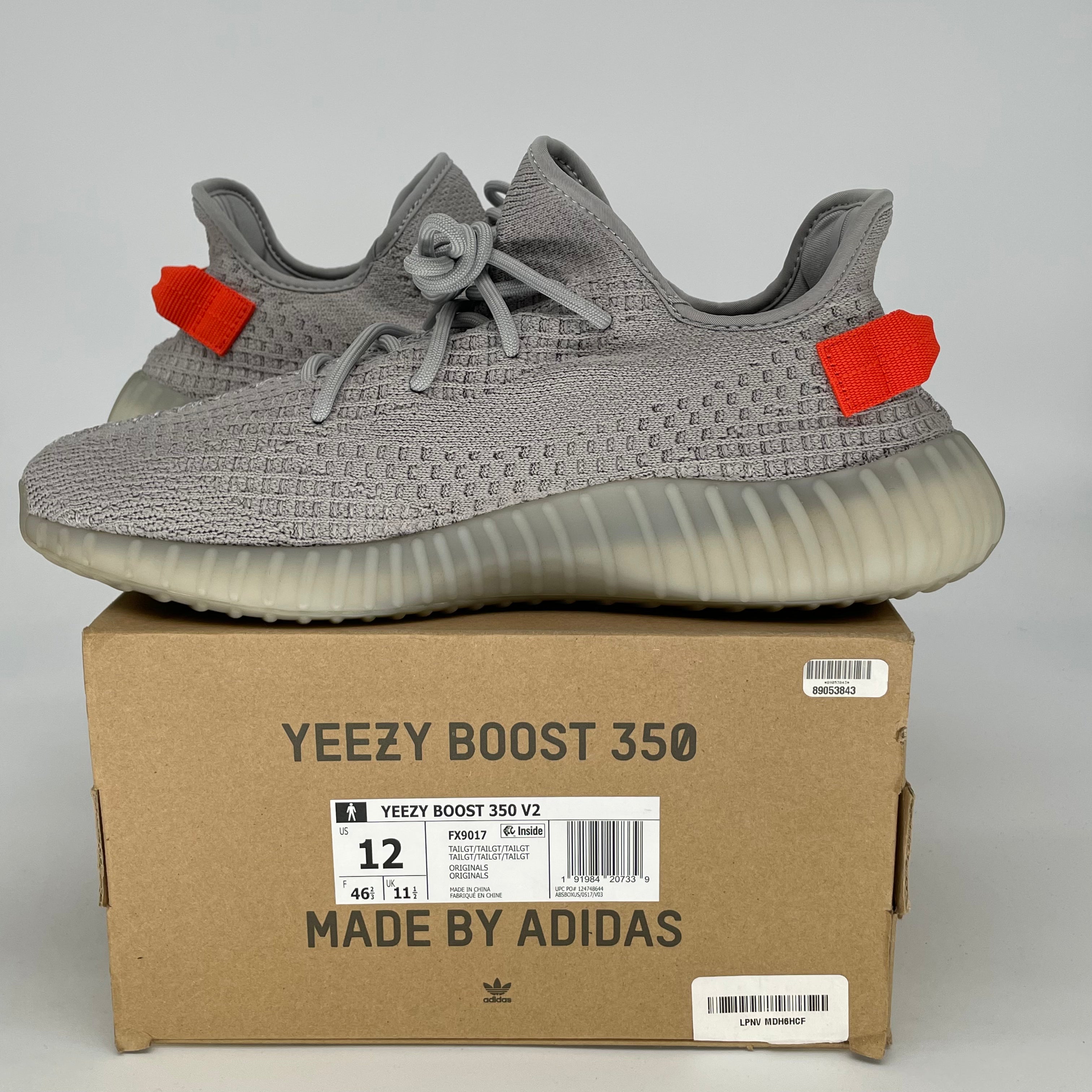 ADIDAS YEEZY 350 V2 TAIL LIGHT SIZE 12/13.5W FX9017