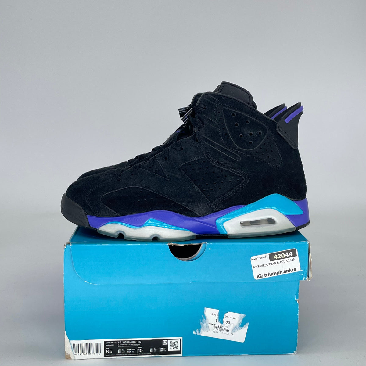 Jordan 6 Retro Aqua