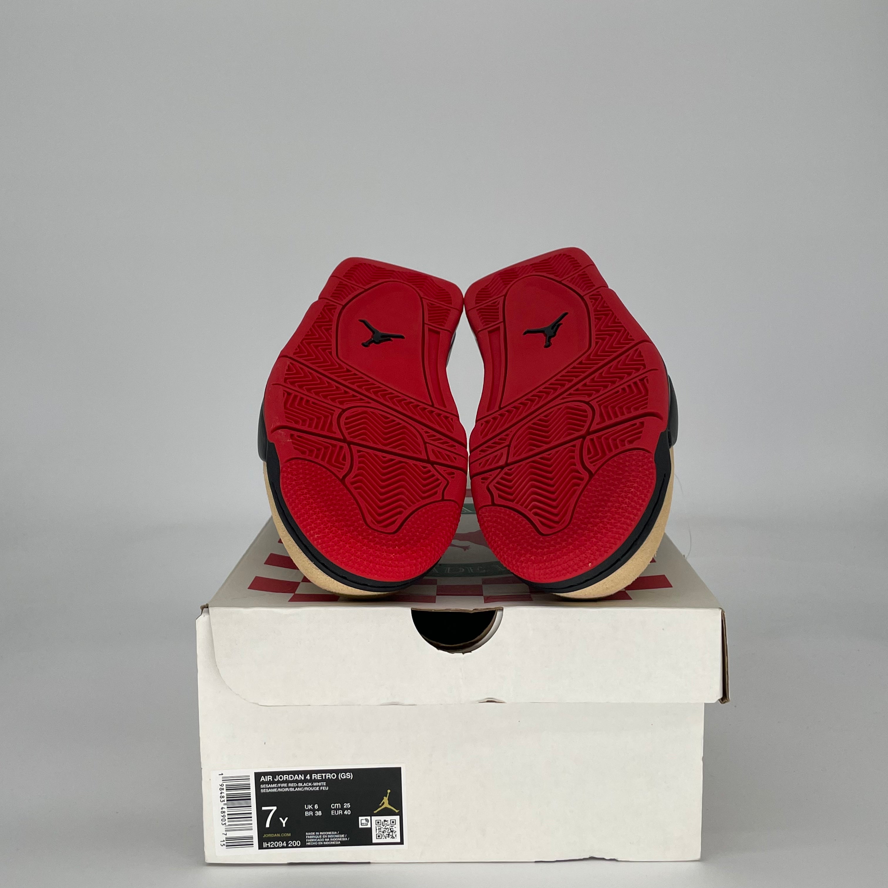 AIR JORDAN 4 PIZZA IH2094-200 SIZE 7/8.5W