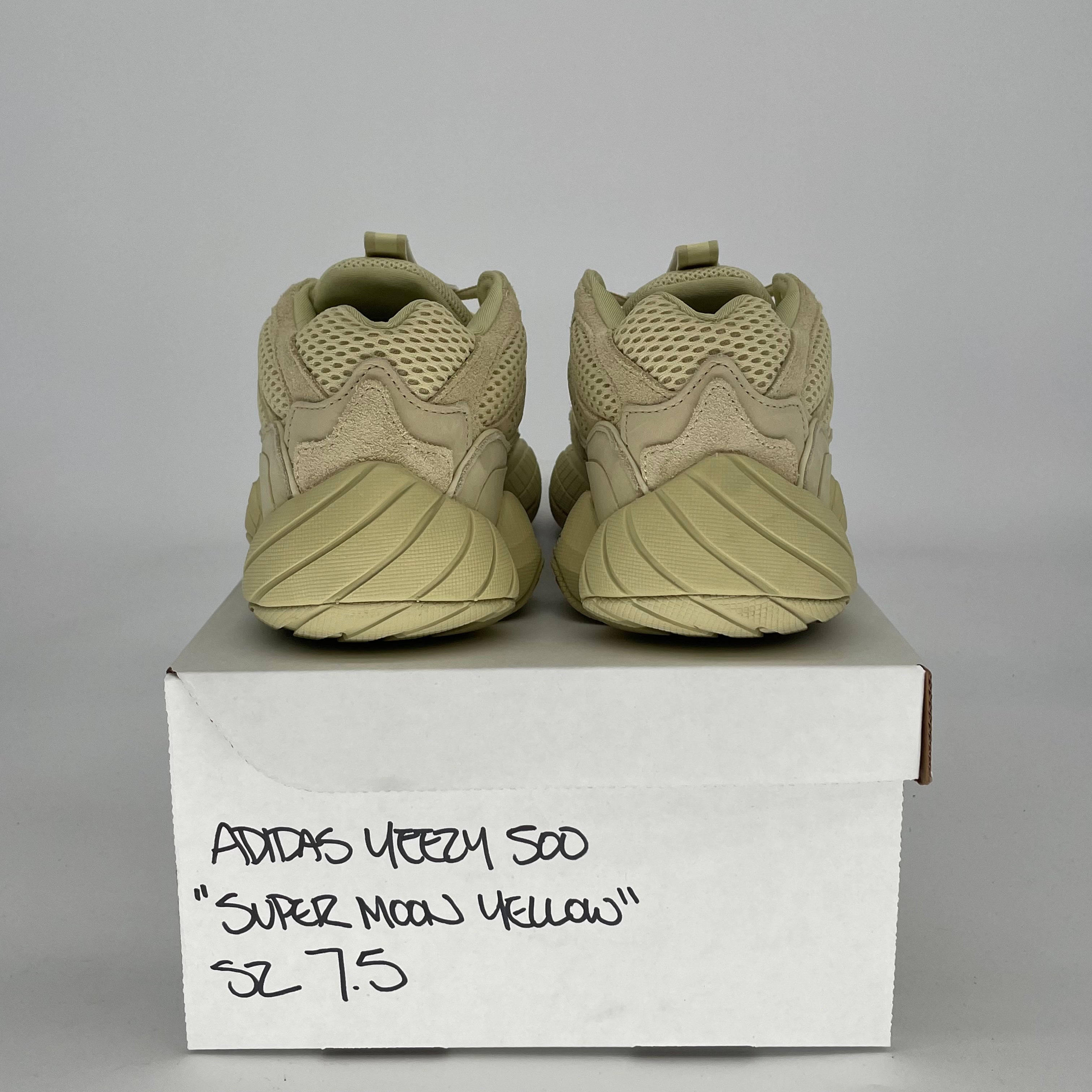 ADIDAS YEEZY 500 SUPER MOON YELLOW DB2966 SIZE 7.5/9W