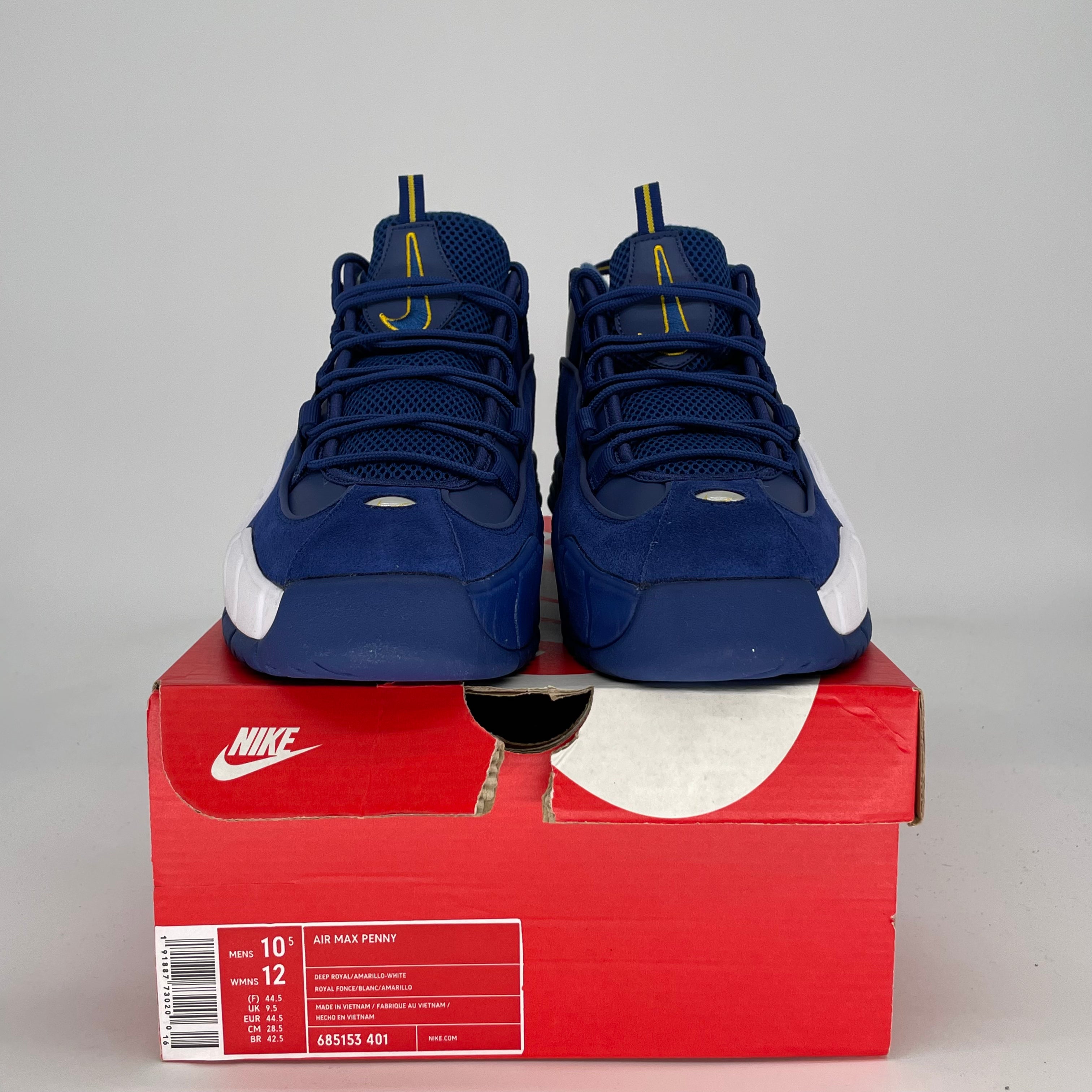 NIKE AIR MAX PENNY WARRIORS 685153-401 SIZE 10.5/12W